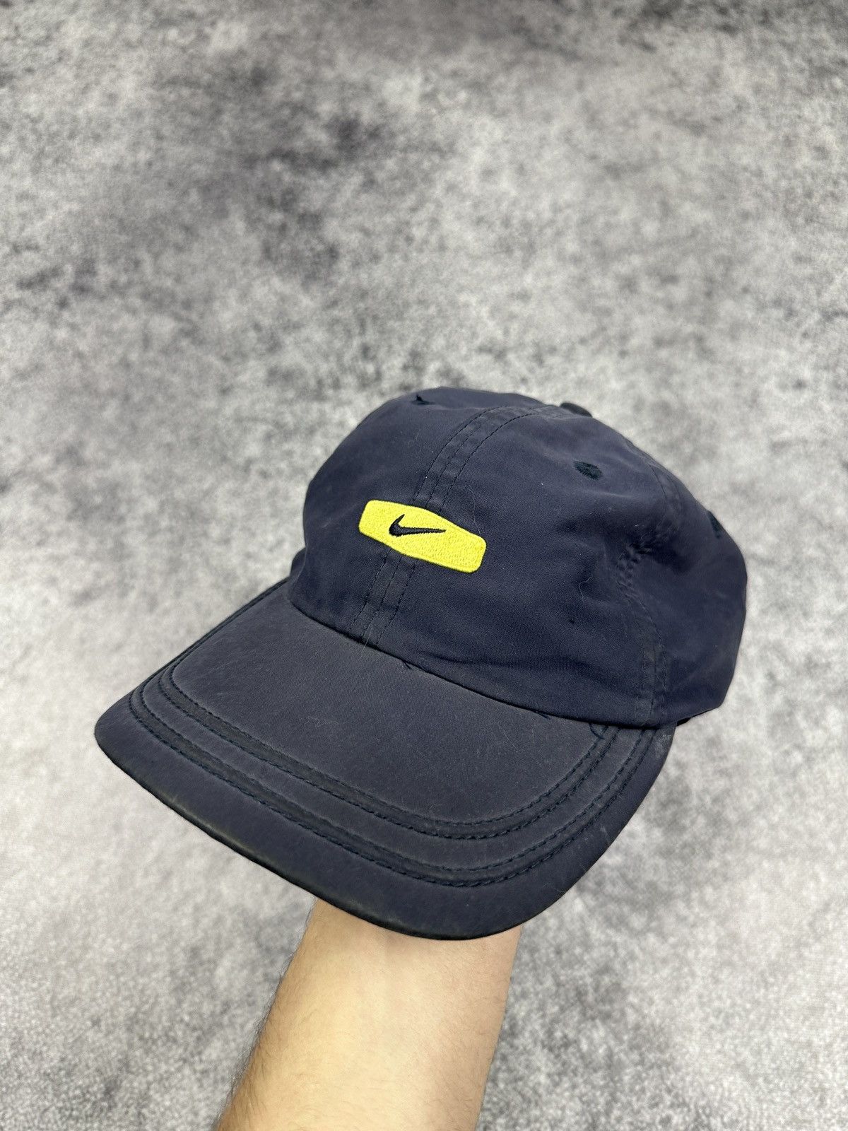 Nike × Vintage Y2K Vintage Nike Logo Cap Streetwear Rare Hat Casual USA VTg Size ONE SIZE - 1 Thumbnail
