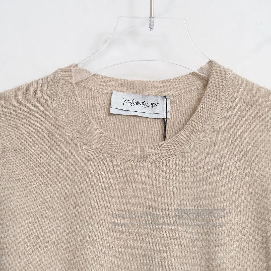 Saint Laurent Paris Saint Laurent Men's Logo Knit Sweater. Size US M / EU 48-50 / 2 - 3 Thumbnail