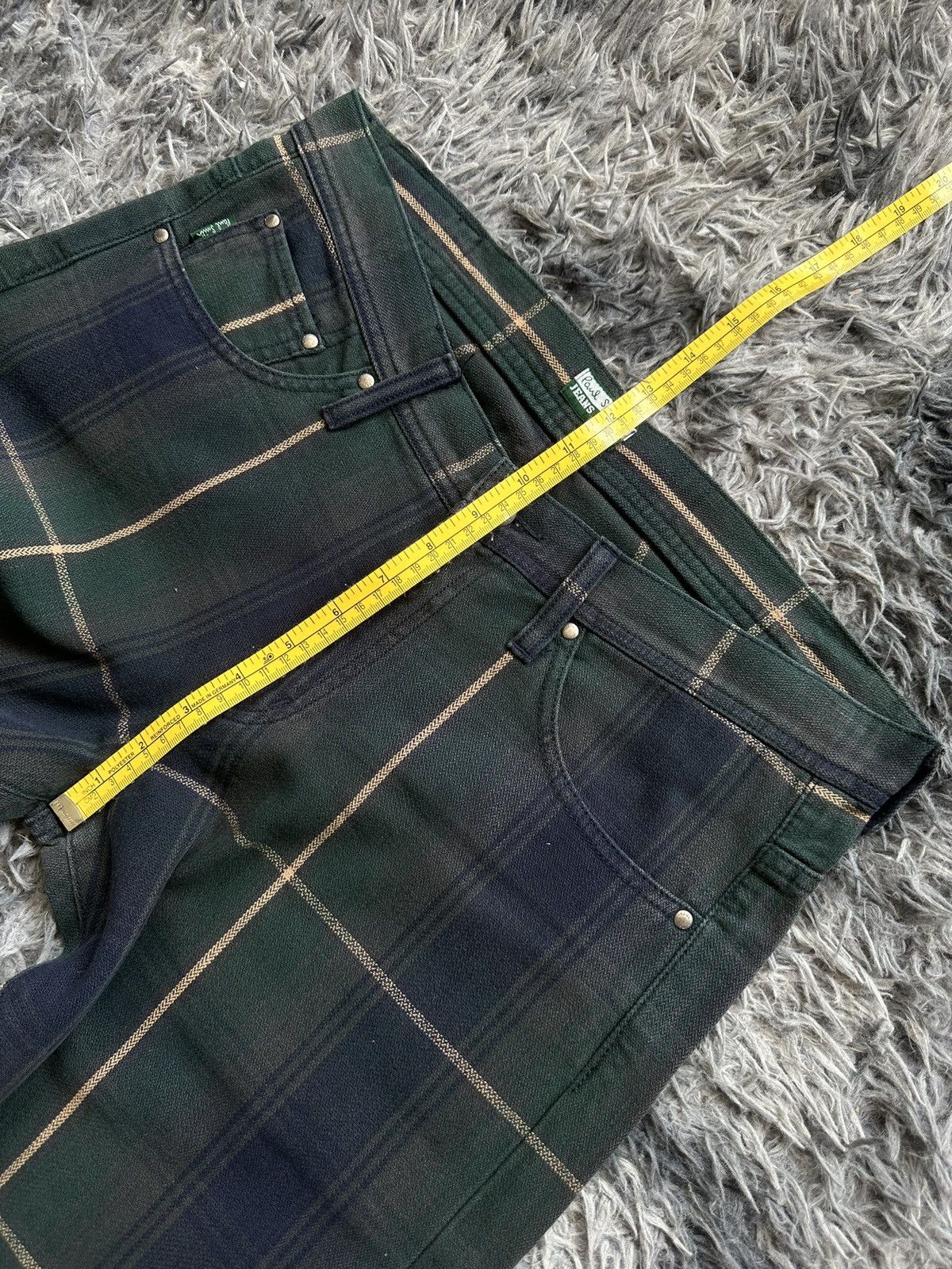 00’s Paul Smith Green Label Japan made plaid jeans