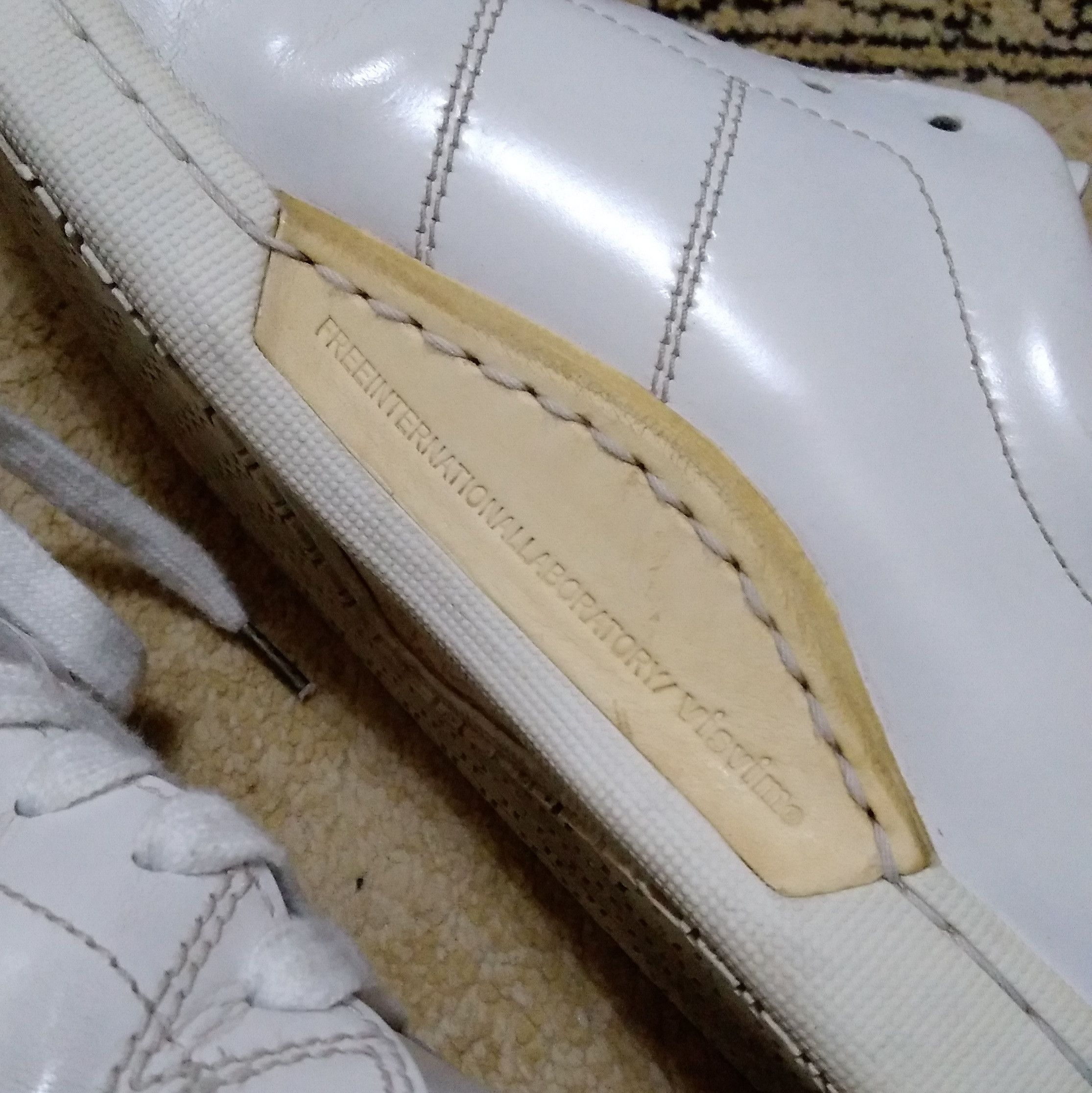 Visvim Foley folk leather white sneakers Size US 8 / EU 41 - 2 Thumbnail