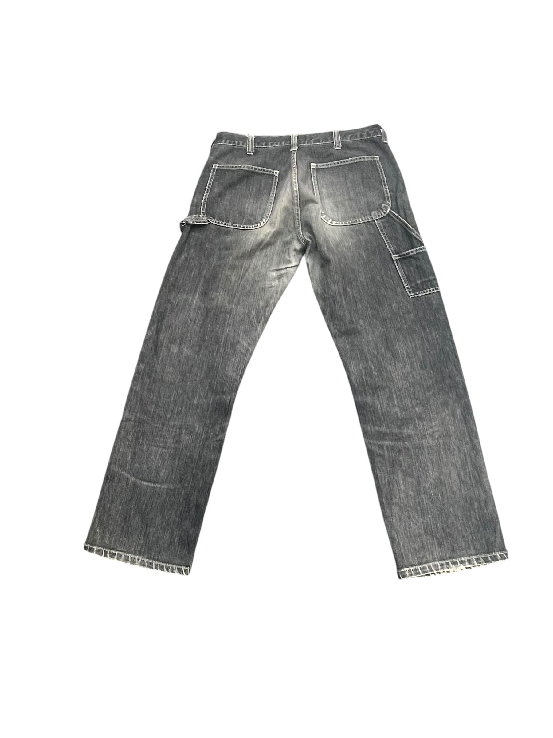 Japanese Brand Japanesebrand Worker Distresed Denim Size US 32 / EU 48 - 4 Thumbnail
