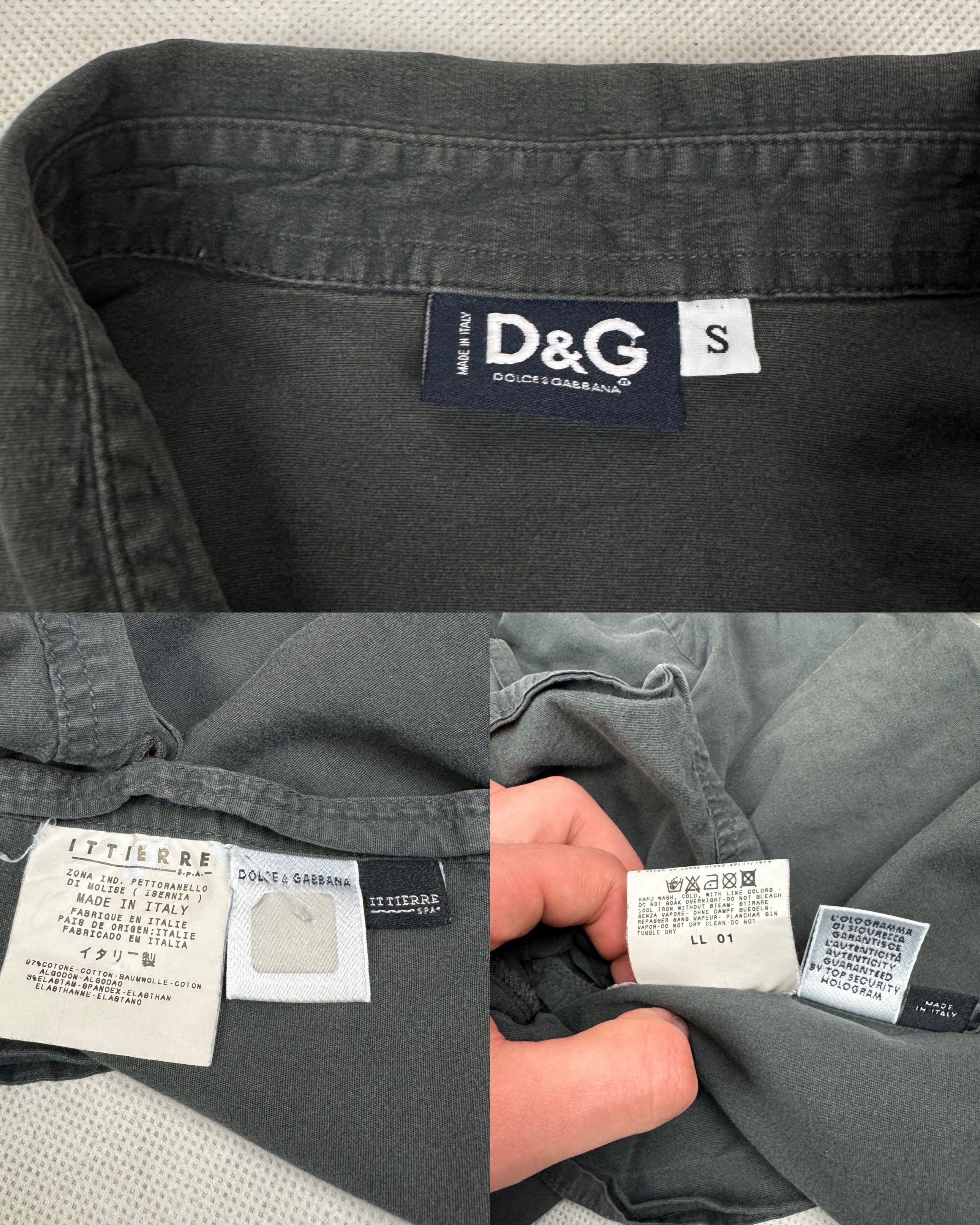 Dolce & Gabbana Dolce & Gabbana Women's Black Cotton Button-Up Shirt Small Size S / US 4 / IT 40 - 2 Thumbnail