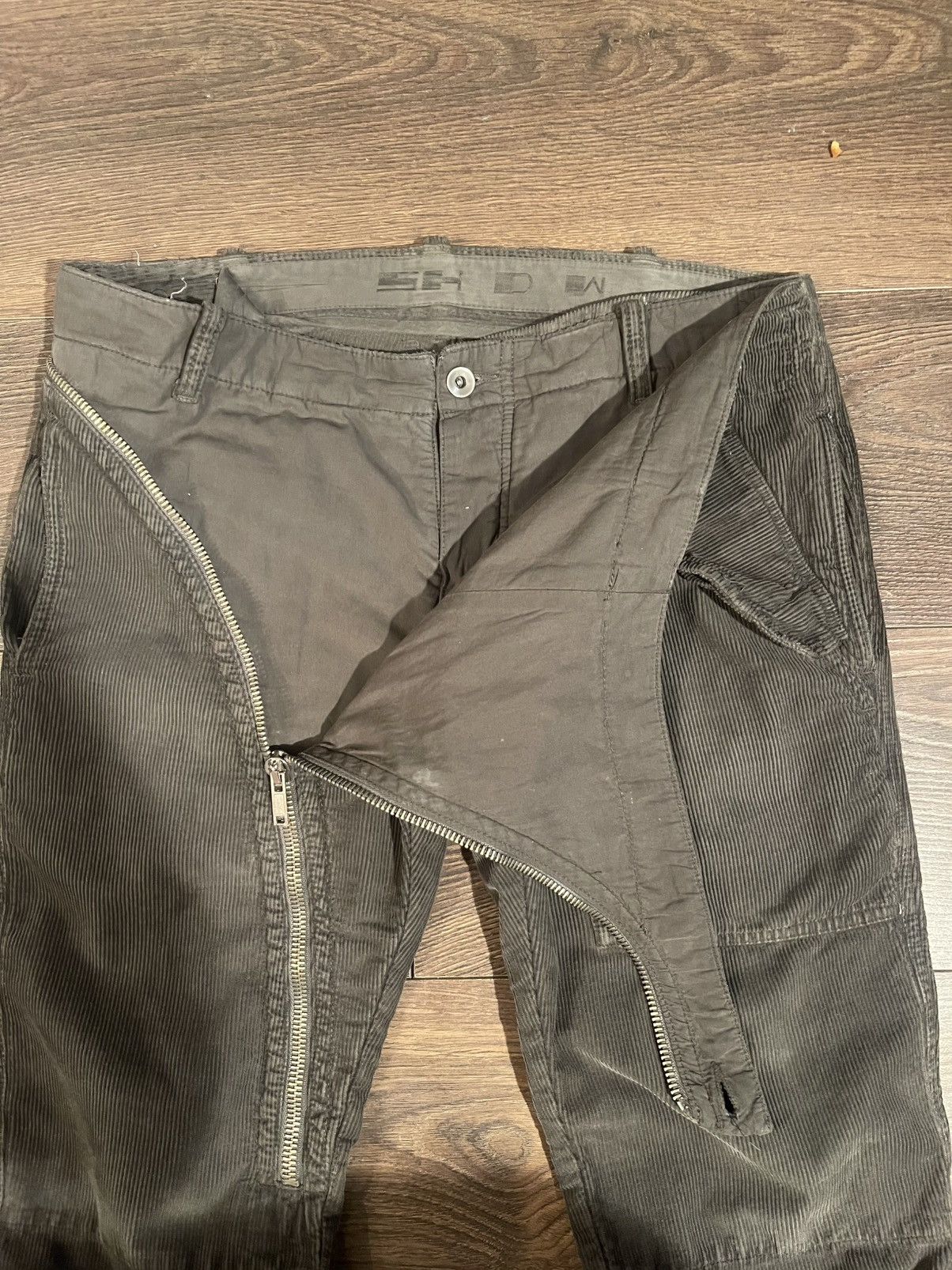 Rick Owens Rick Owens FW08 Stag Double Layer Aircuts Size US 30 / EU 46 - 3 Thumbnail