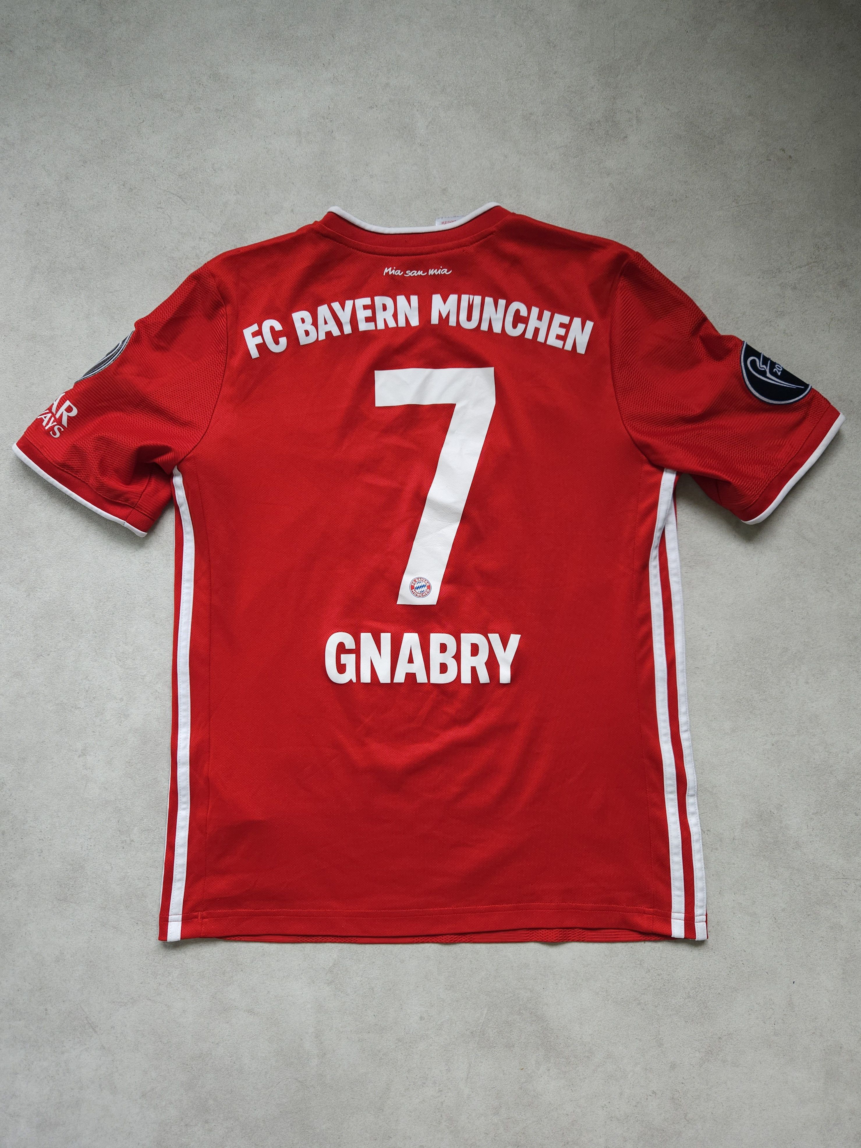 Adidas Bayern Munich 2019-2020 home jersey #7 Serge Gnabry Size US S / EU 44-46 / 1 - 1 Thumbnail