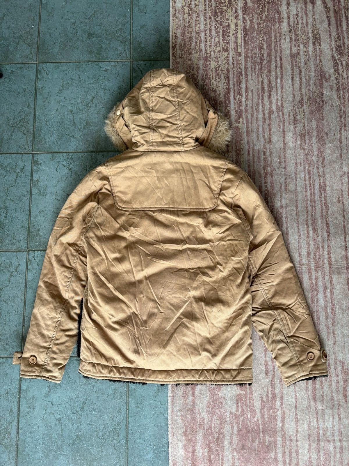 Gallery1950 Gallery 1950 Beige Hooded Sherpa Deck Jacket Size US S / EU 44-46 / 1 - 8 Thumbnail