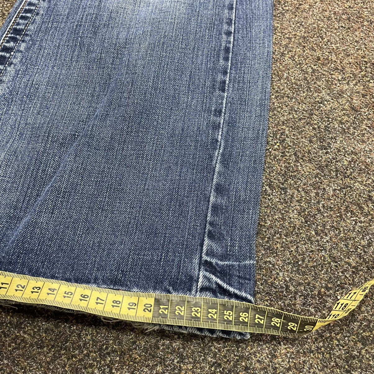 Vintage Vintage Y2K Baggy Wide Leg Faded Jeans Skater Graphic 33 Size US 33 - 9 Thumbnail