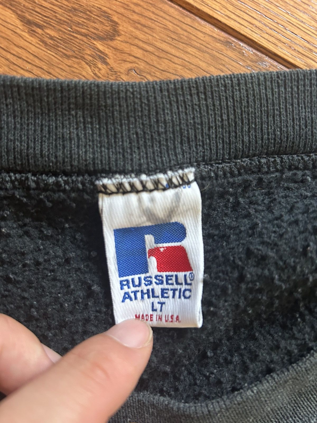 Russell Athletic × Vintage Russell Athletic Faded “JNCO” Sweatshirt Size US L / EU 52-54 / 3 - 2 Thumbnail