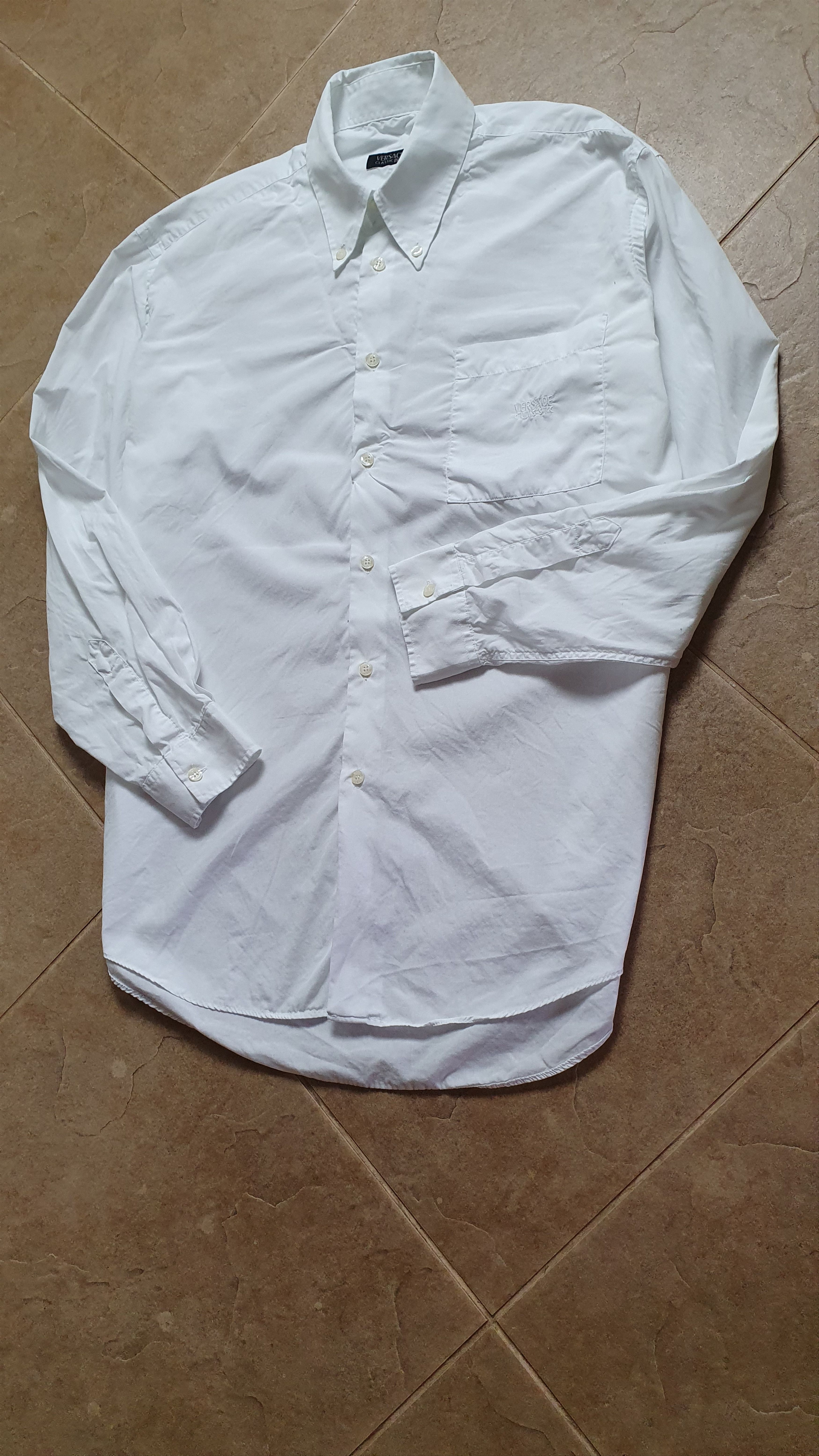 Versace Shirt Versace Classic Gianni Versace shirts White Size L Size US L / EU 52-54 / 3 - 12 Thumbnail