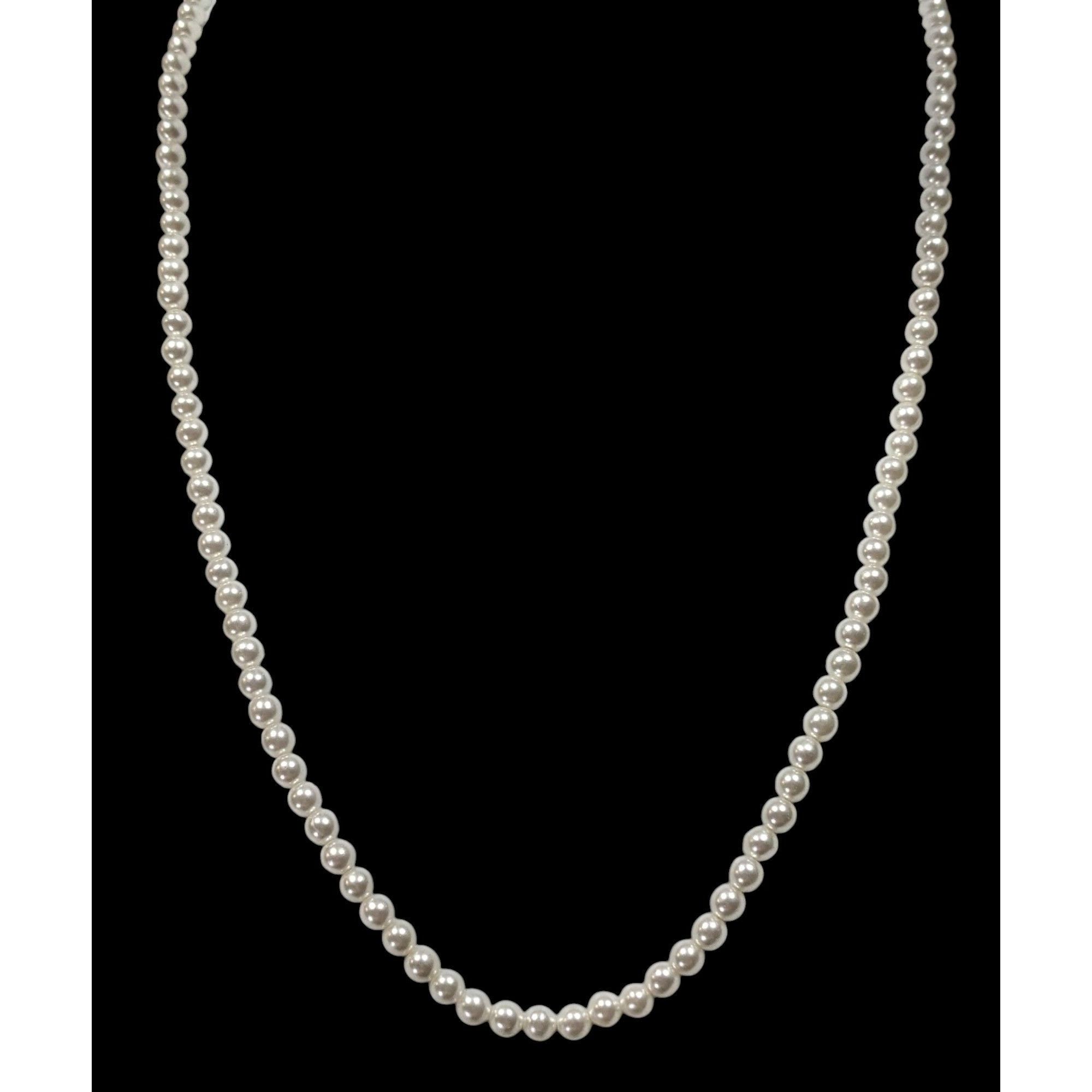 Other Casual Lightweight White Faux Pearl Necklace Size ONE SIZE - 2 Thumbnail