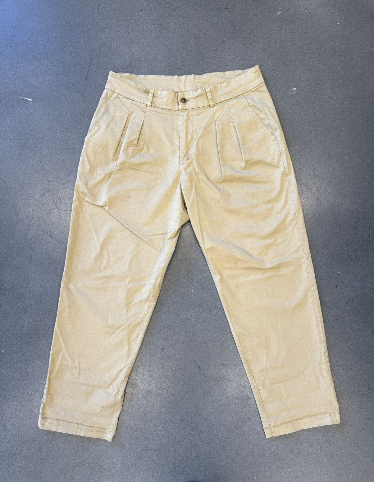 Kith SS23 Kith Tan Dressy School Pants Size 34 Size US 34 / EU 50 - 1 Thumbnail