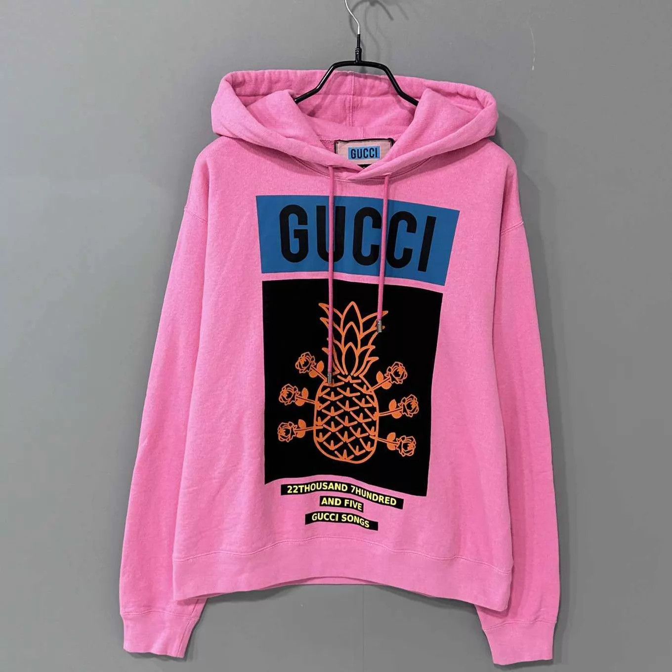 Gucci GUCCI Pineapple Pattern Hoodie XS Size XS / US 0-2 / IT 36-38 - 1 Thumbnail