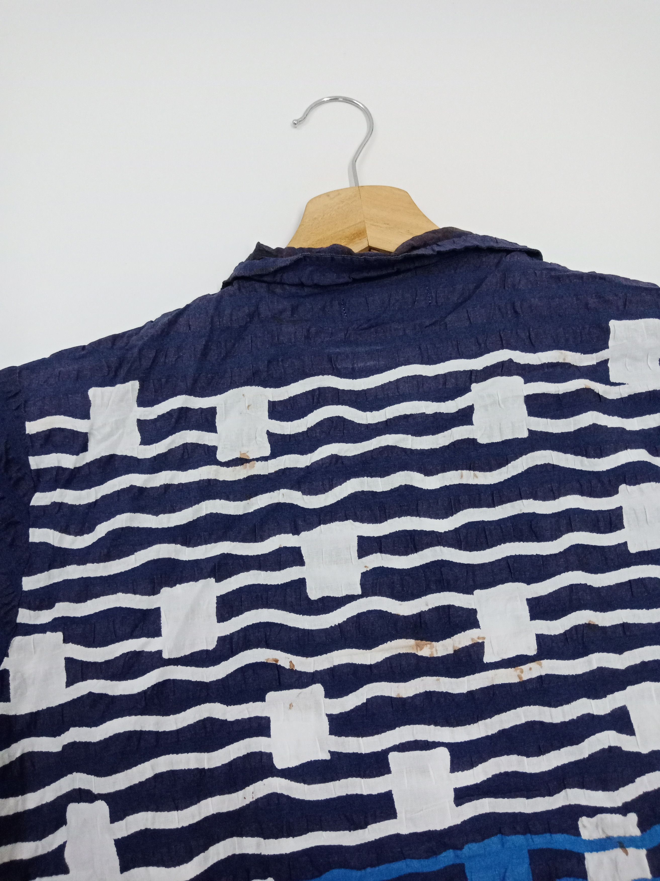 Y's for Men × Yohji Yamamoto Ys for Living Linen Traditional Abstract #C Size US L / EU 52-54 / 3 - 6 Thumbnail
