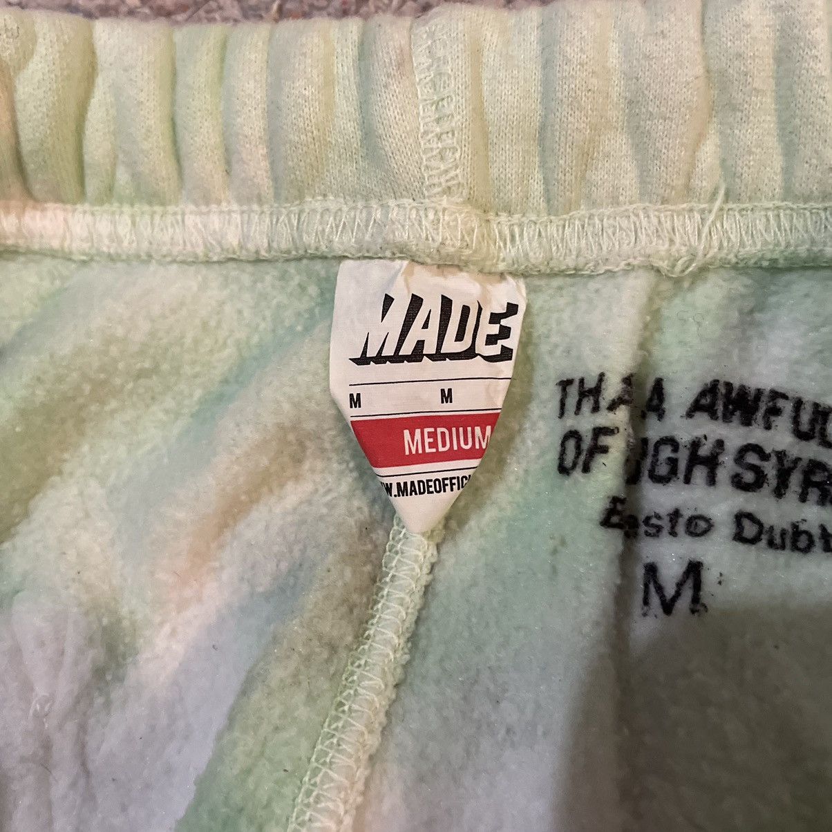 Other Desto Dubb Awful Lot of Cough Syrup Green Tye Dye Sweats M Size US 30 / EU 46 - 7 Thumbnail