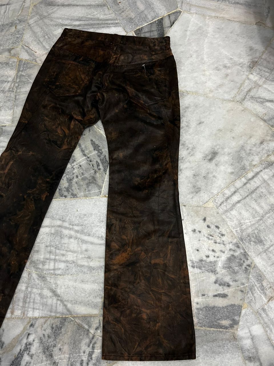 PPFM PPFM Tie Dye Crazy Colour Flare Pants Size US 30 / EU 46 - 15 Thumbnail