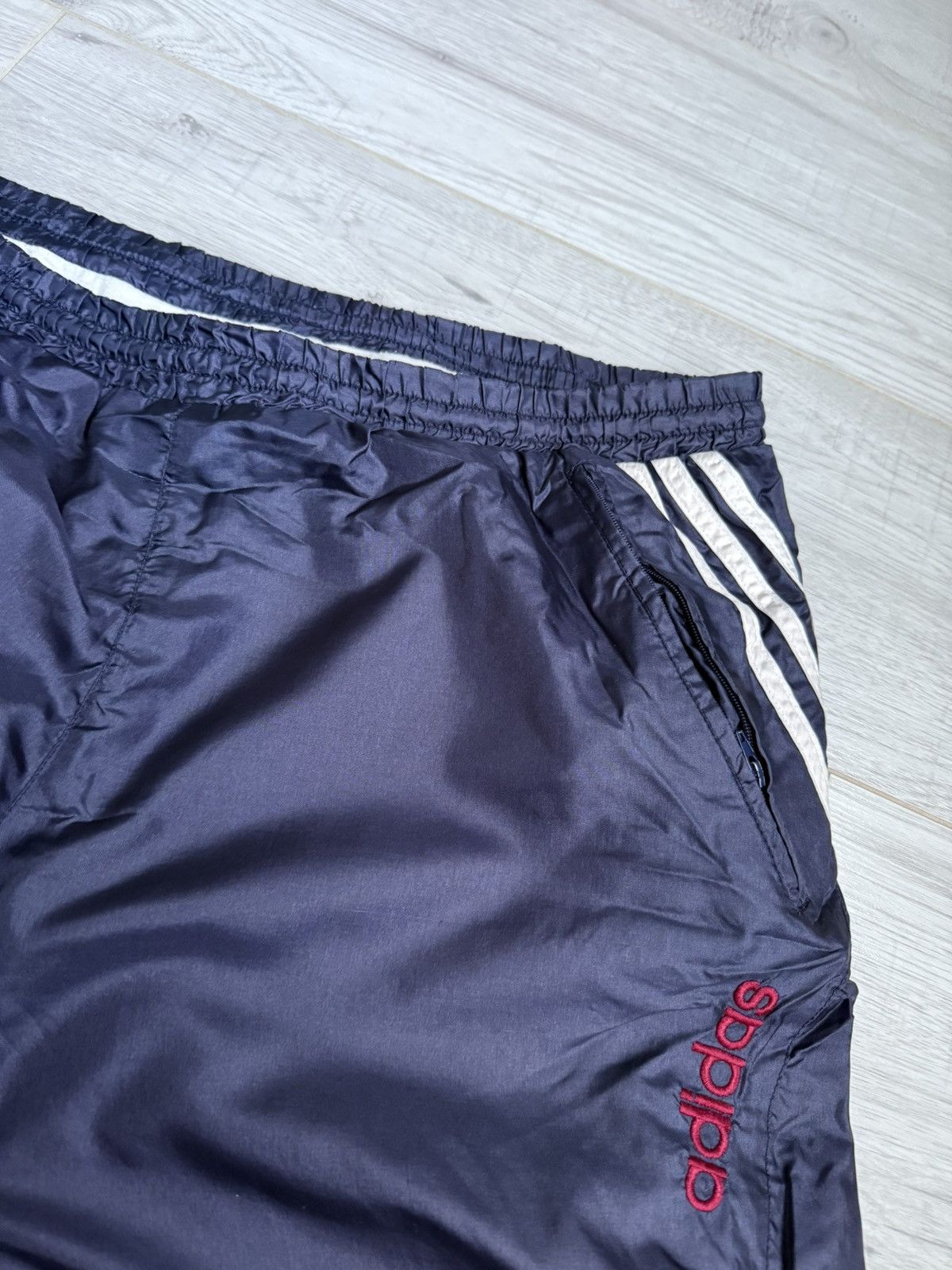Adidas × Vintage Vintage Adidas nylons track Pants 90’s Size US 31 - 4 Thumbnail