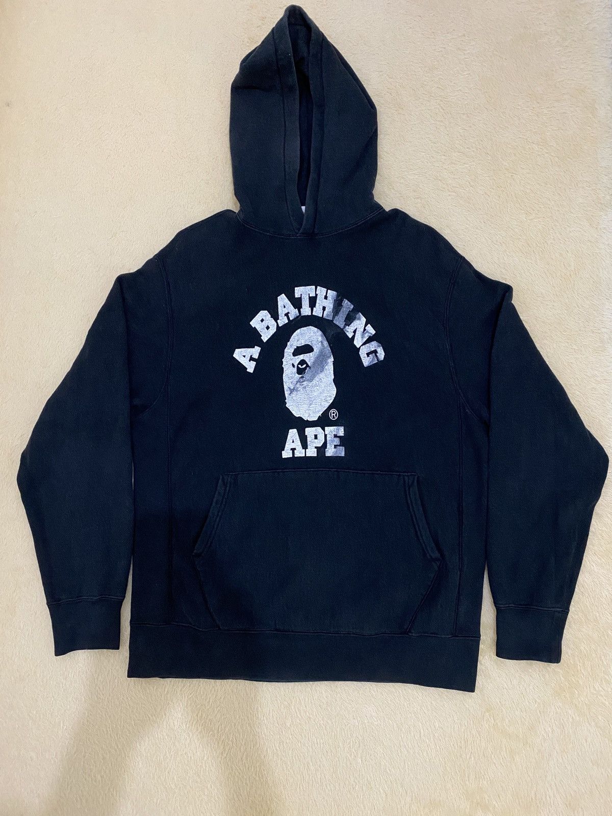 Bape College Pullover Hoodie Size US M / EU 48-50 / 2 - 1 Thumbnail