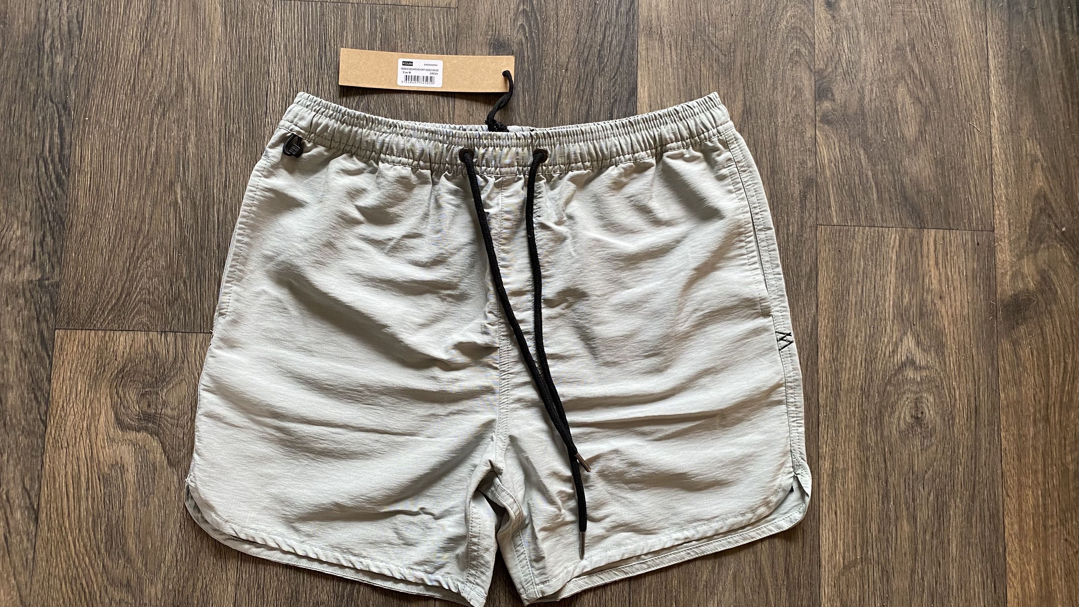 Ksubi bowie aged sage green boardshort shorts Size US 34 / EU 50 - 1 Thumbnail