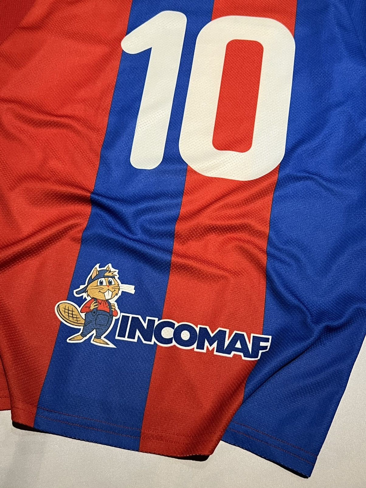 Lotto Sport × Vintage LOTTO VINTAGE Y2K ESPORTE CLUBE BAHIA BRAZIL (10) JERSEY Size US L / EU 52-54 / 3 - 7 Thumbnail