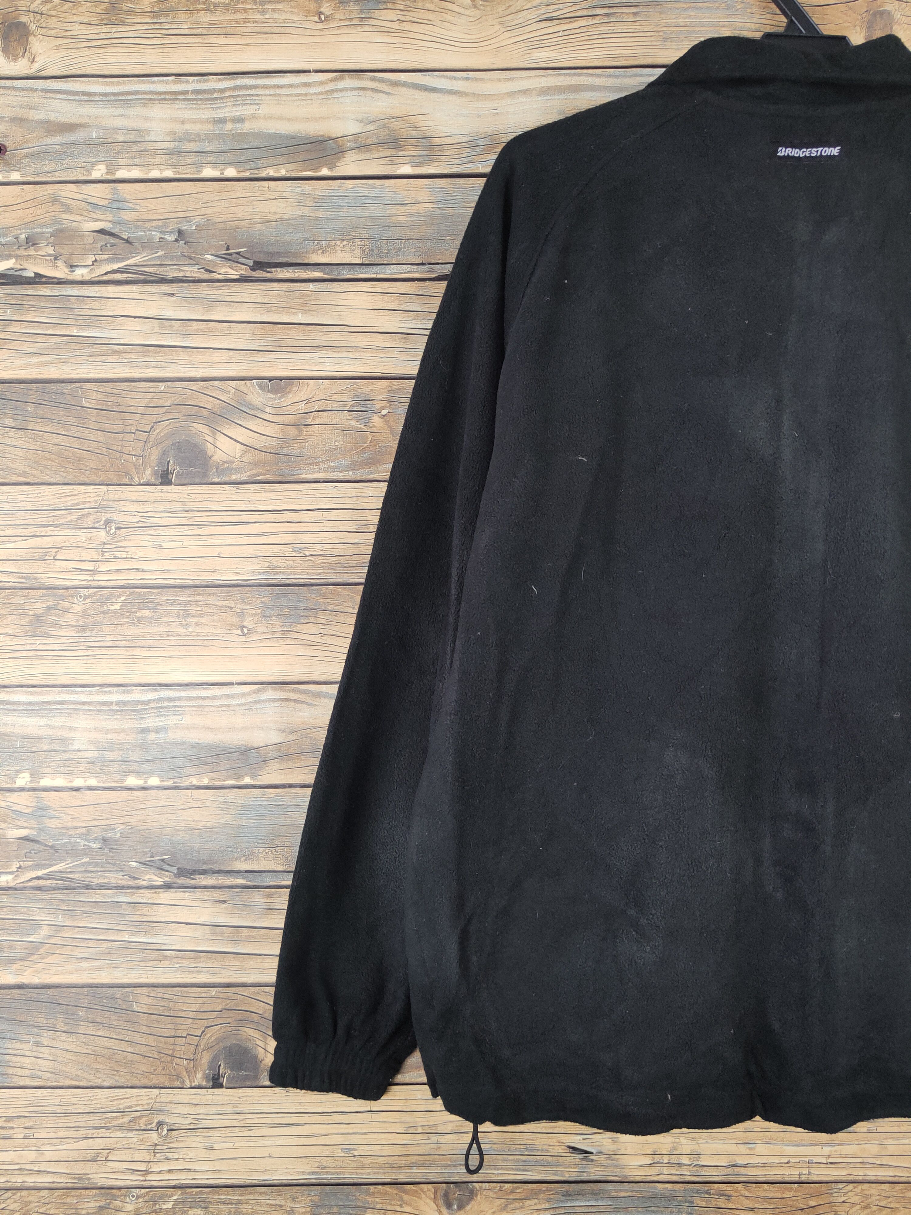 Japanese Brand DL Bridgestone Black motorsport olympic Sweaters #590 Size US L / EU 52-54 / 3 - 11 Thumbnail