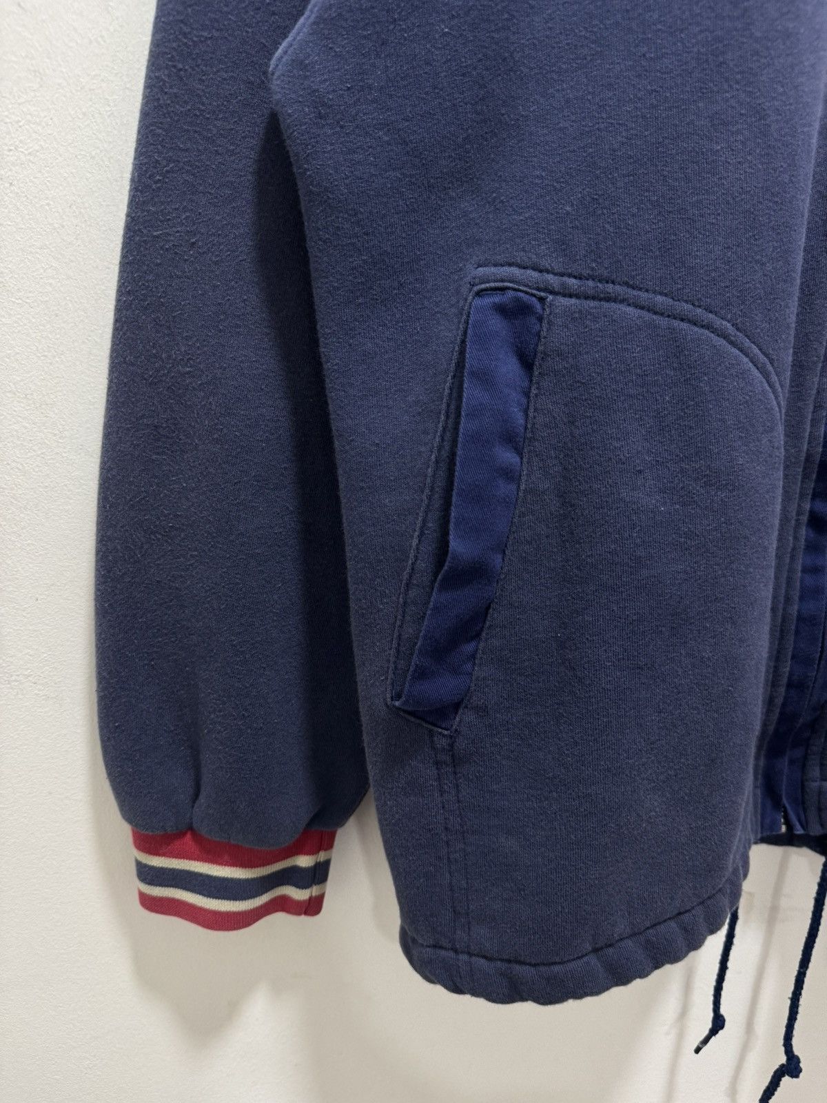 Nike VINTAGE 90s NIKE SWOOSH BIG LOGO EMBROIDERY ZIPPER UP JACKET Size US M / EU 48-50 / 2 - 12 Thumbnail