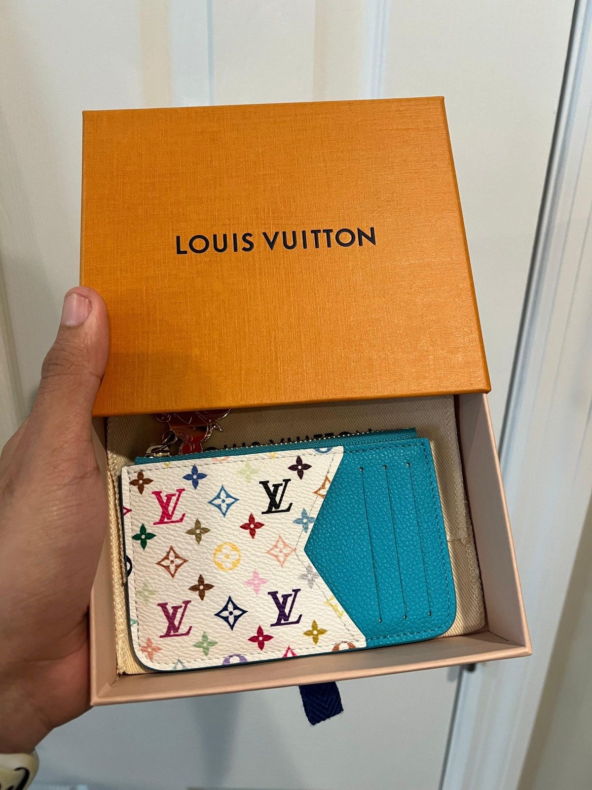 Louis Vuitton × Takashi Murakami Louis Vuitton x Takashi Murakami Romy Card Holder Size ONE SIZE - 1 Thumbnail