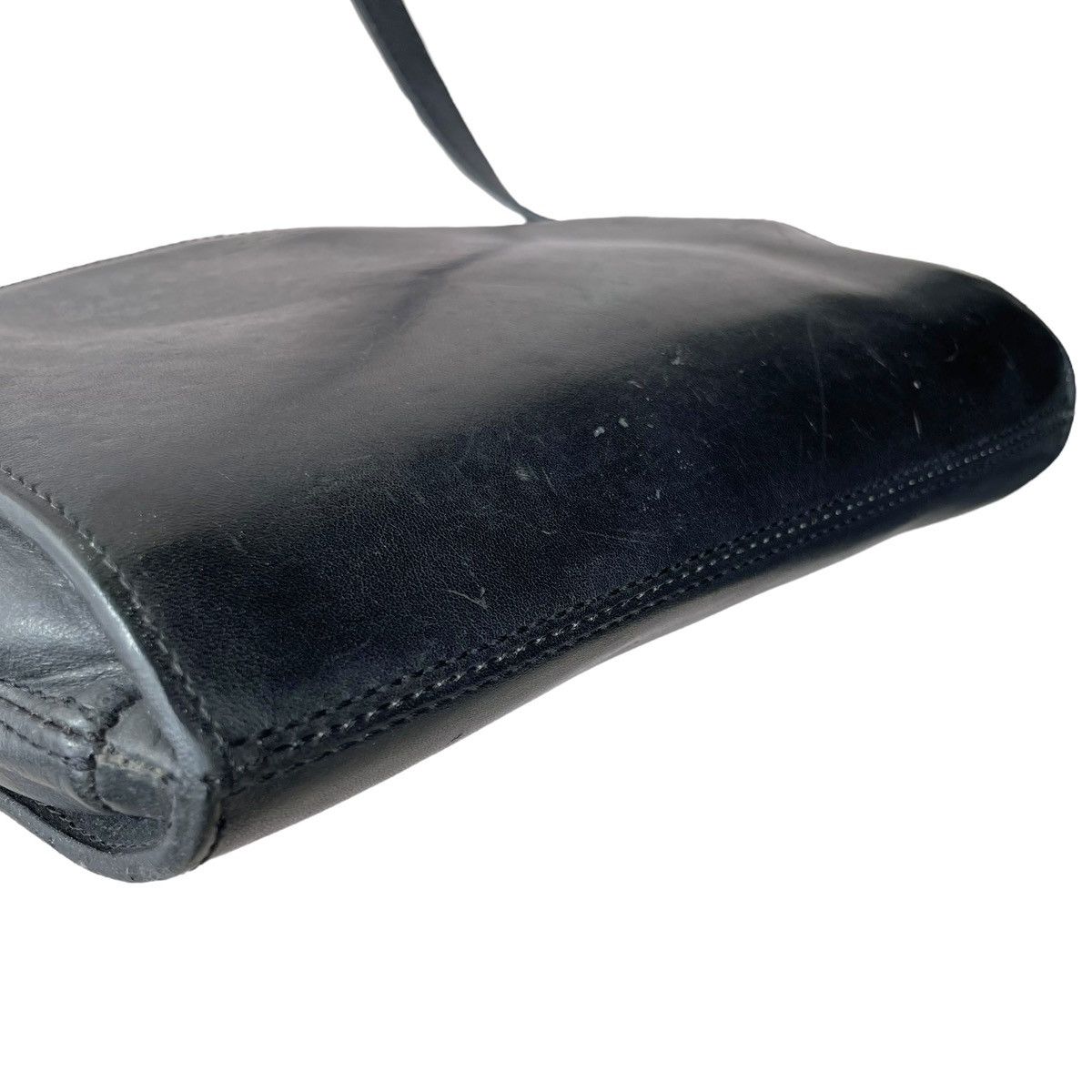 A.P.C. × Genuine Leather A.P.C Rue Madame Paris Demi-Lune Full Leather Crossbody Bag Size ONE SIZE - 7 Thumbnail