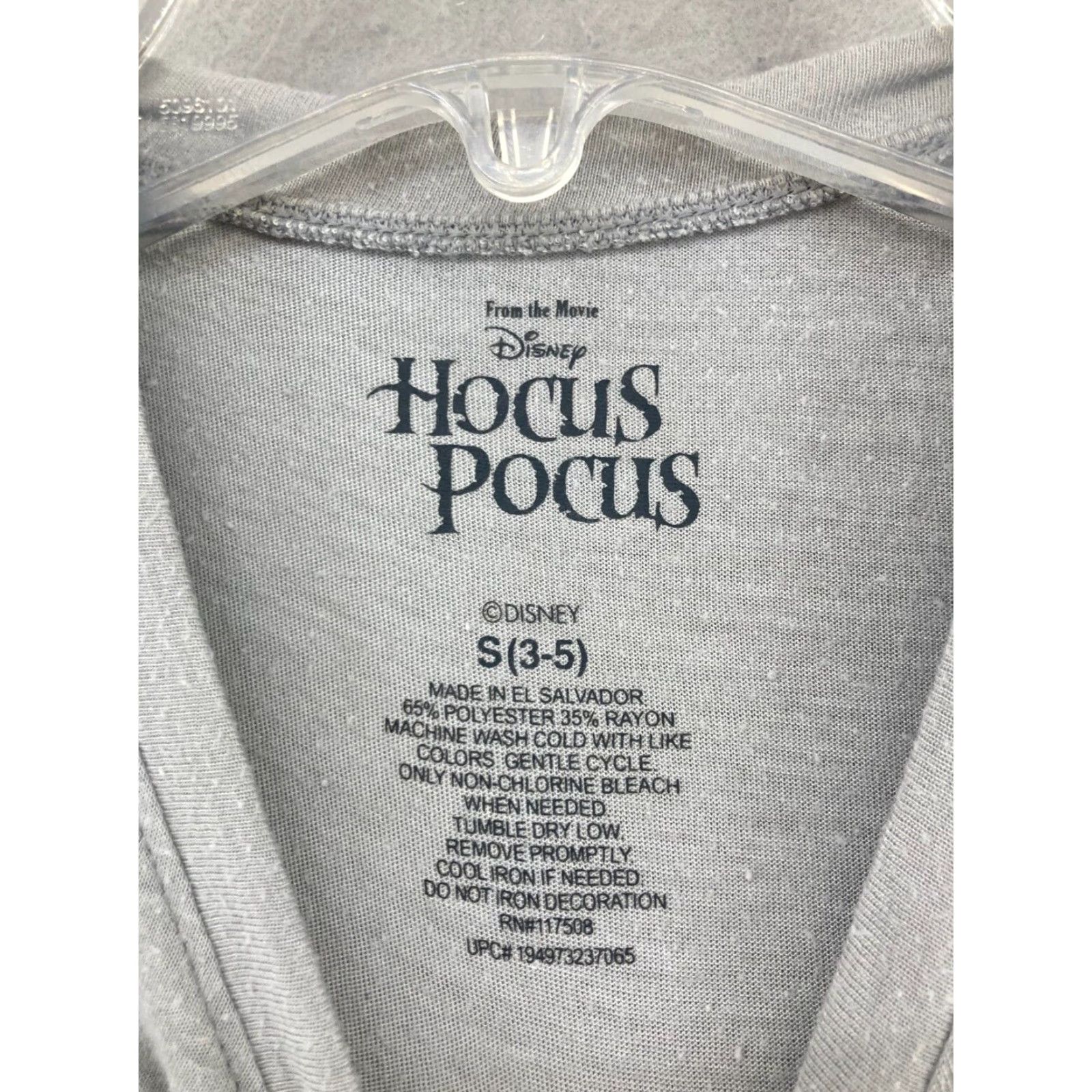 Sanders Hocus Pocus Womens TShirt Gray Small Crew Neck Short Sleeve Graphic Print Halloween Movie Shirt Womens XS-OG? Size S / US 4 / IT 40 - 5 Thumbnail