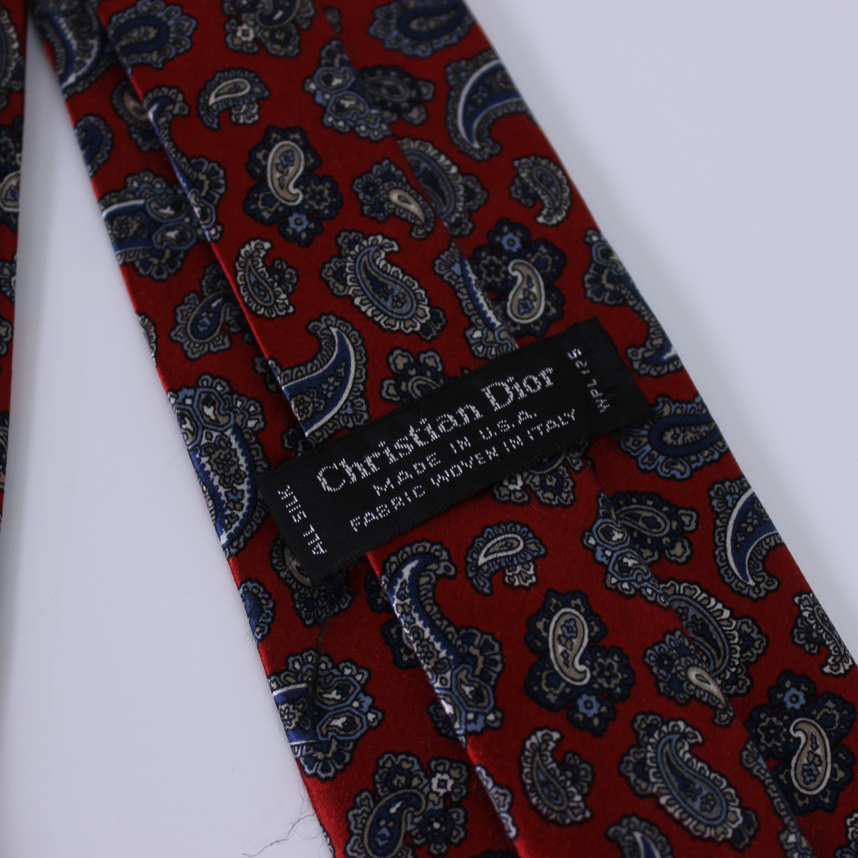 Christian Dior Monsieur Christian Dior Monsieur CD Dior ties silk rare Size ONE SIZE - 6 Thumbnail