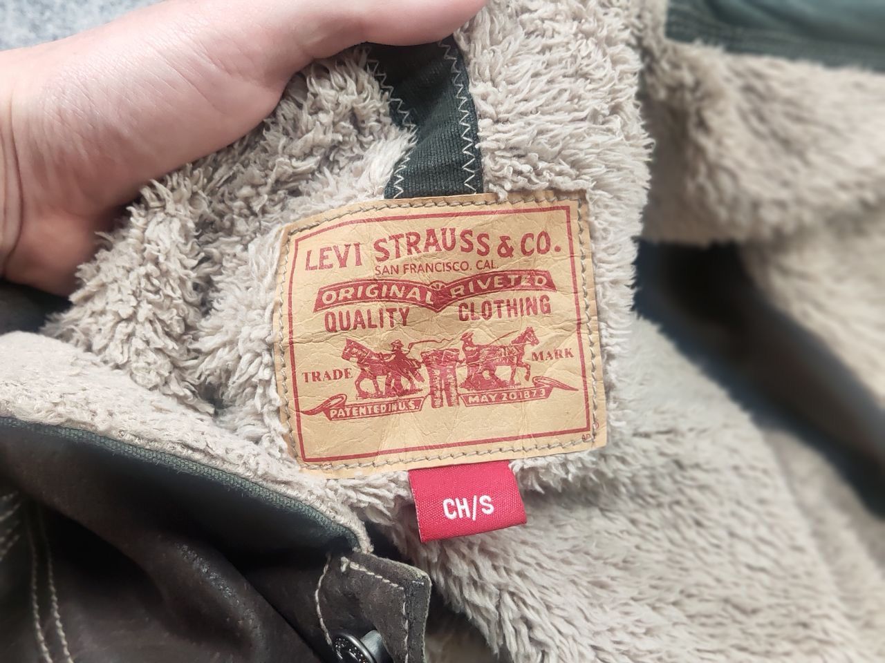 Levi's Vintage 90's Levi's Faux Suede Leather Trucker Jacket USA Size US S / EU 44-46 / 1 - 11 Thumbnail