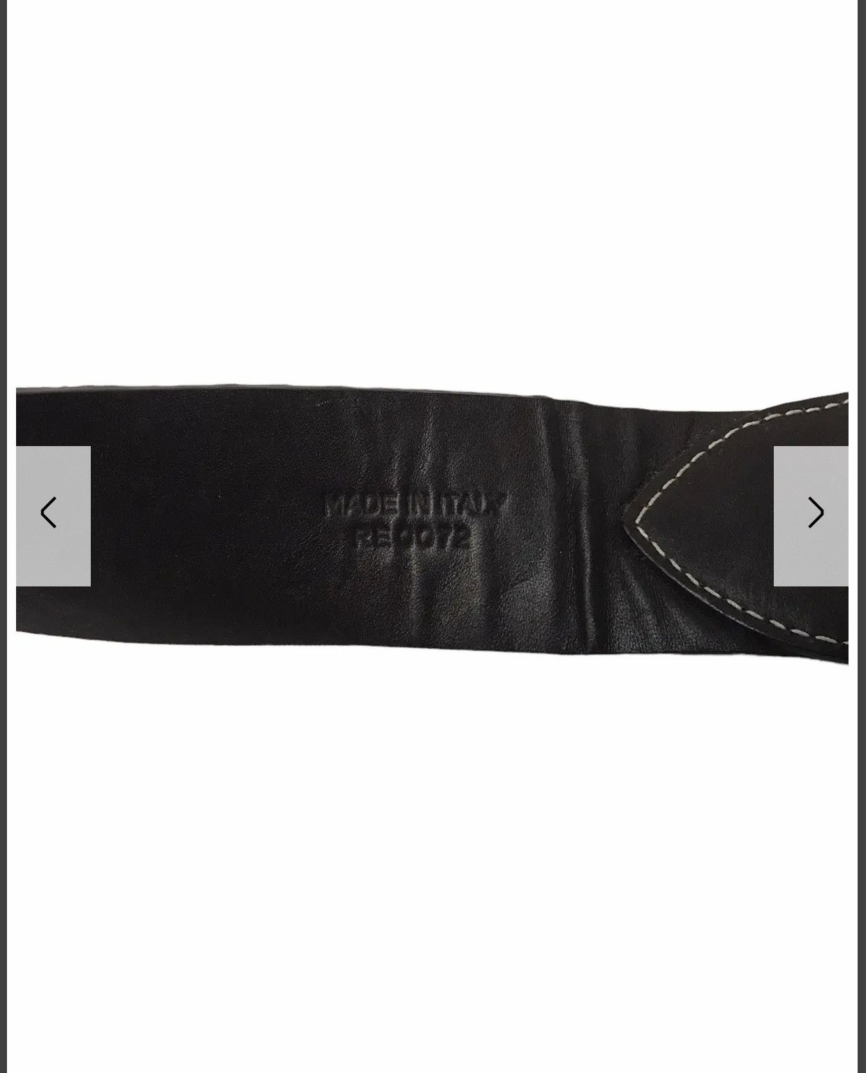 Christian Dior Monsieur × Vintage Christian Dior CD Black Belt Size ONE SIZE - 8 Thumbnail