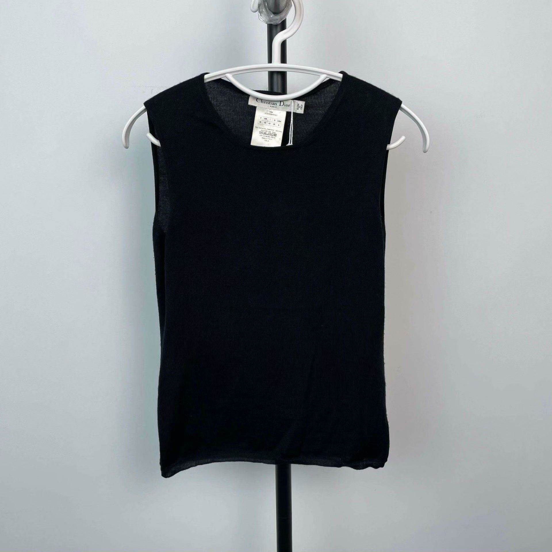 Dior Dior Knit Black Sweater 38 Women Size S / US 4 / IT 40 - 1 Thumbnail