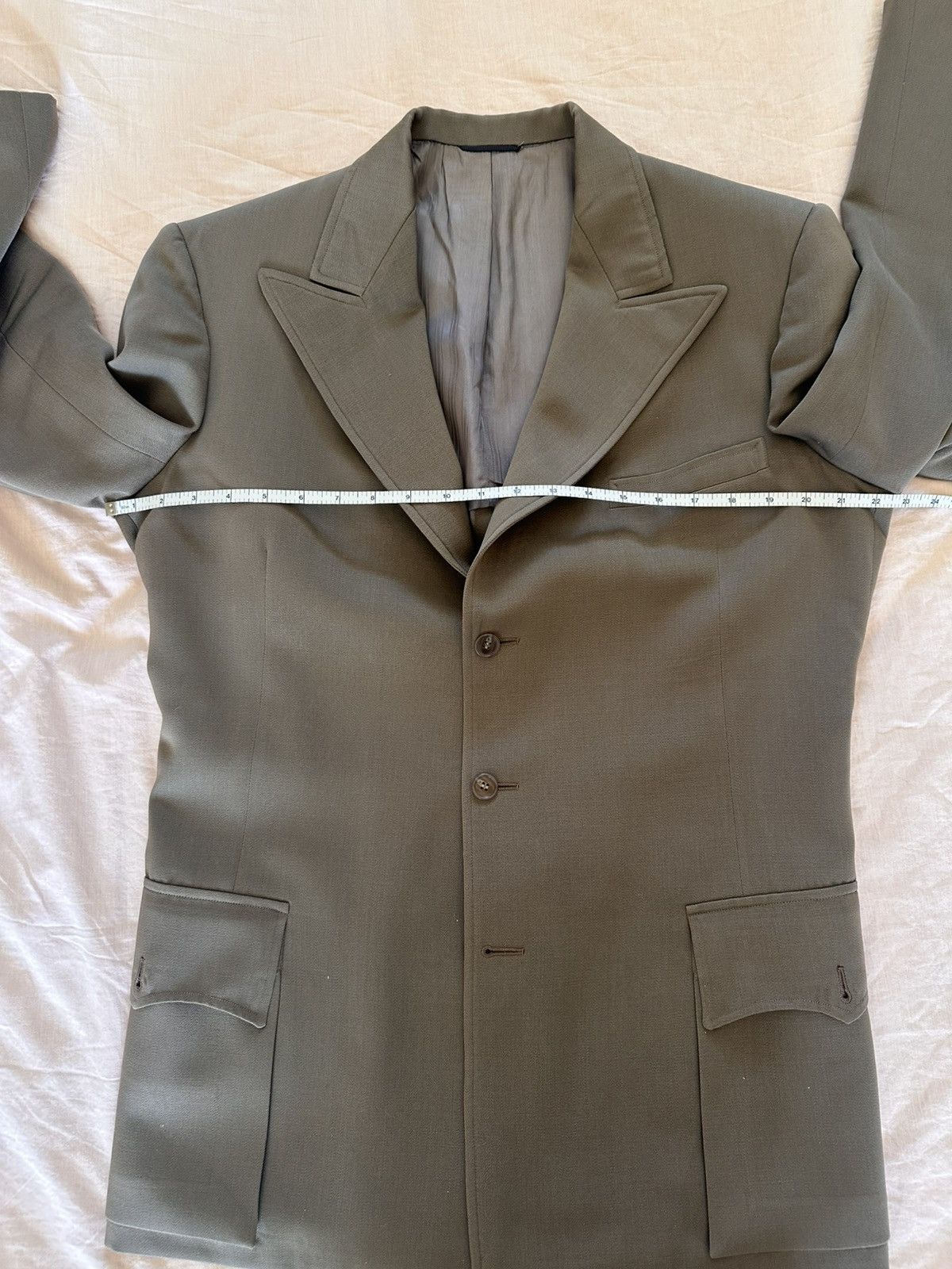 Vintage Vintage 1950’s Western Gabardine Action Back Duster Coat Size US M / EU 48-50 / 2 - 3 Thumbnail