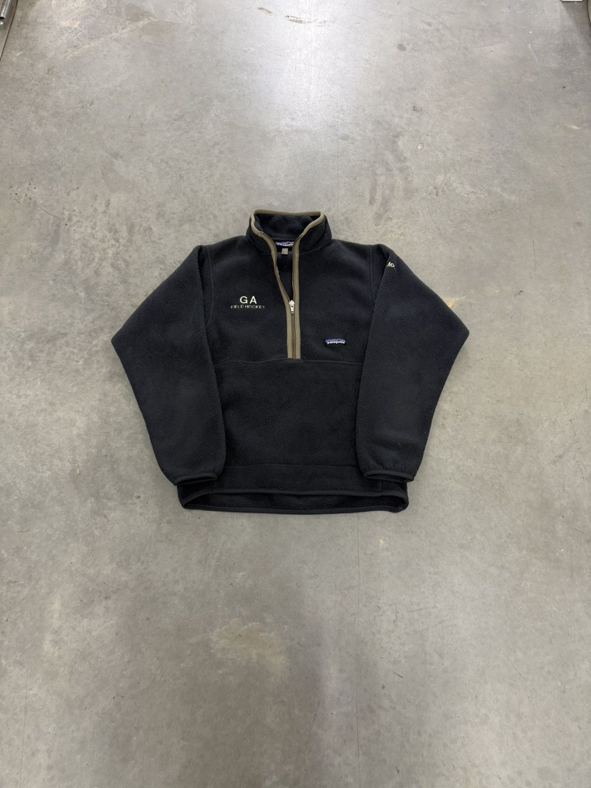 Patagonia Vintage Patagonia Synchilla Quarter Zip Grey USA 90s GA XS Size US XS / EU 42 / 0 - 7 Thumbnail