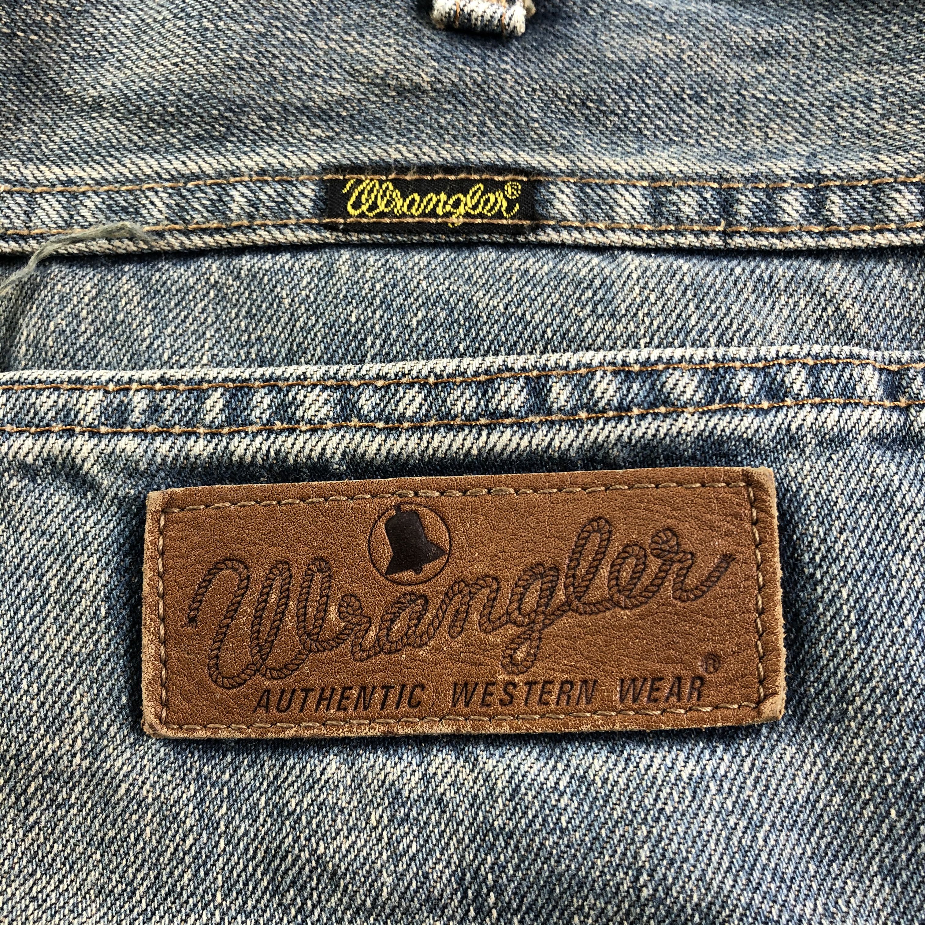Vintage Vintage Wrangler Selvedge Jeans-JM3684 Size US 33 - 5 Thumbnail