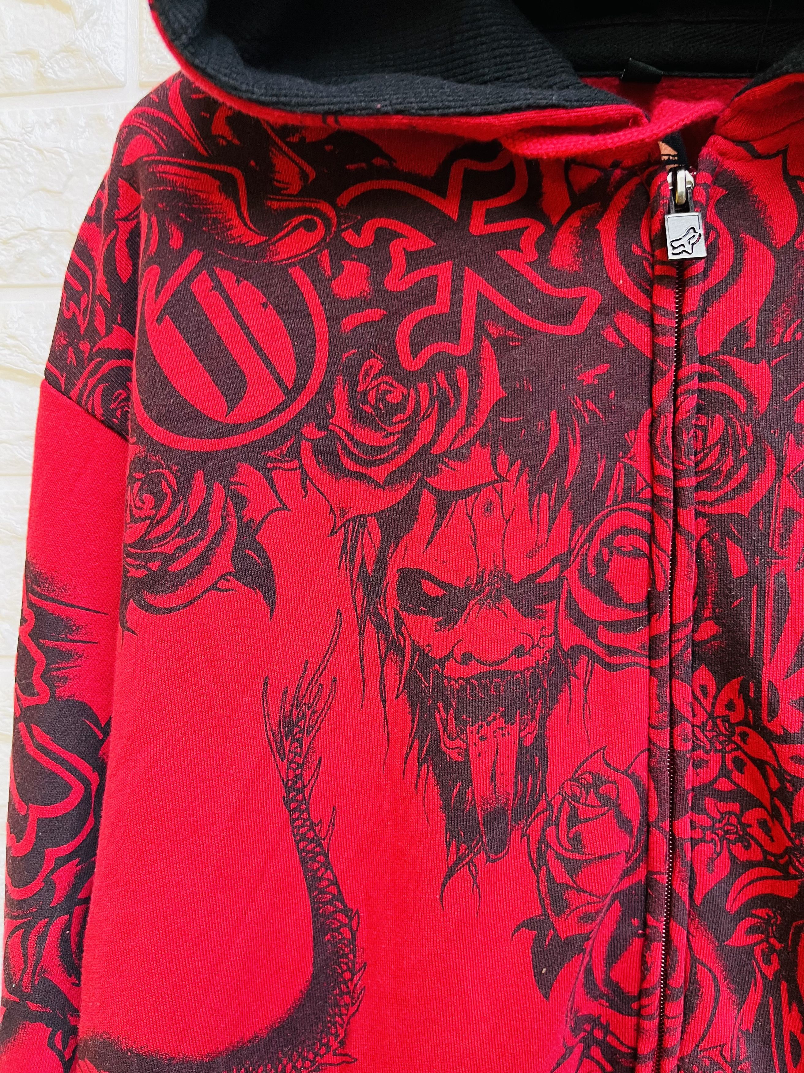 Fox Racing Vintage Fox Racing Motorcycle Japanese Designe Fashion Style Size US L / EU 52-54 / 3 - 6 Thumbnail