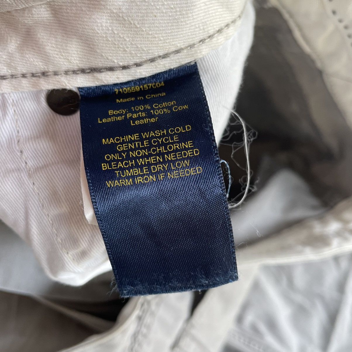 Polo Ralph Lauren × Ralph Lauren × Vintage 🔥🔥Vintage Polo Ralph Lauren Cotton Khakis Casual Pants Size US 34 / EU 50 - 11 Thumbnail