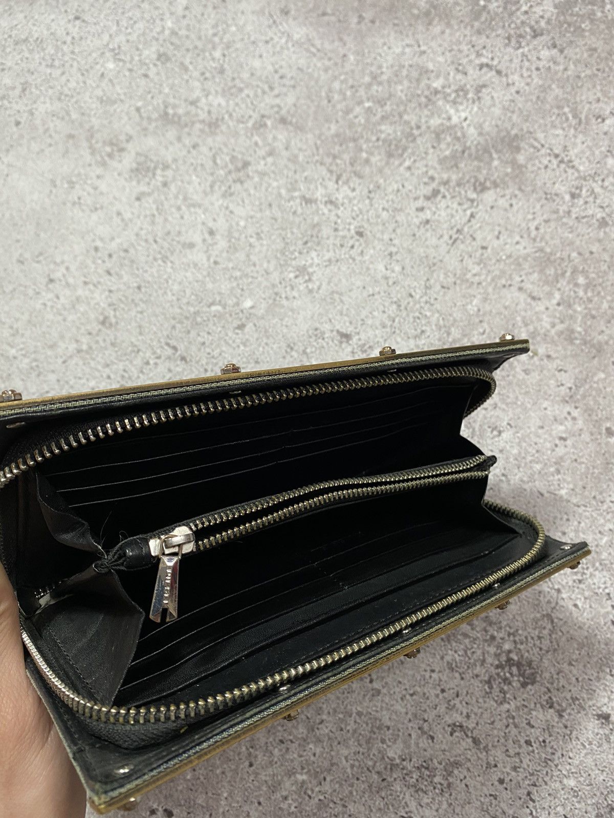 Diesel × Vintage DIESEL Avant Garde denim wallet Size ONE SIZE - 10 Thumbnail