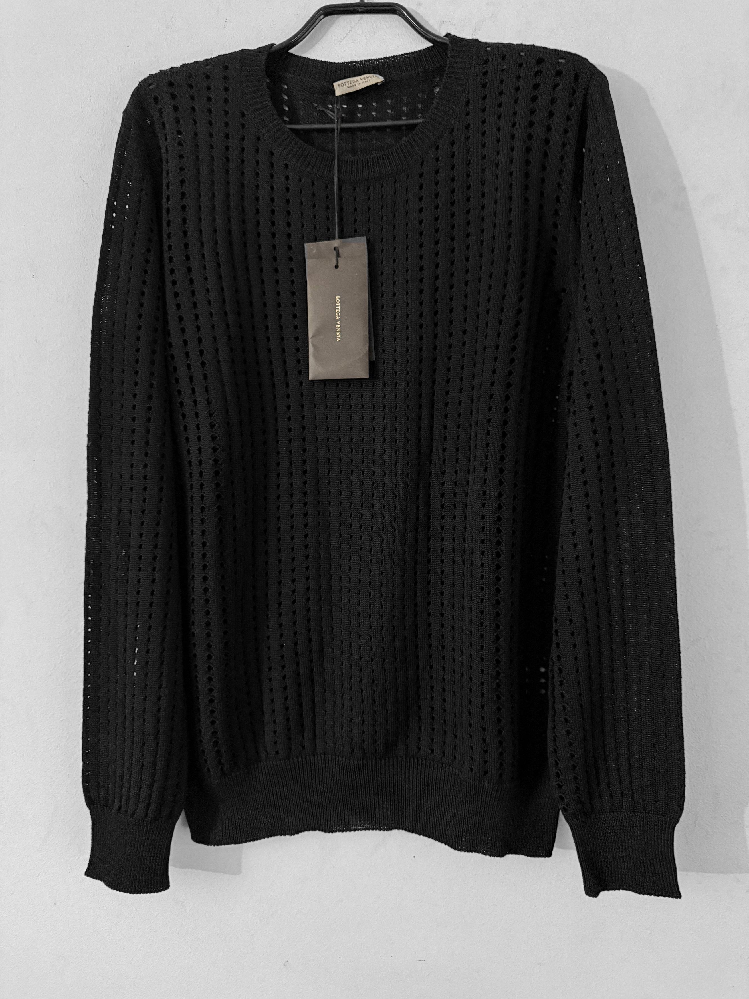 Bottega Veneta Rare 100% Silk Pointelle Grail Size US L / EU 52-54 / 3 - 5 Thumbnail