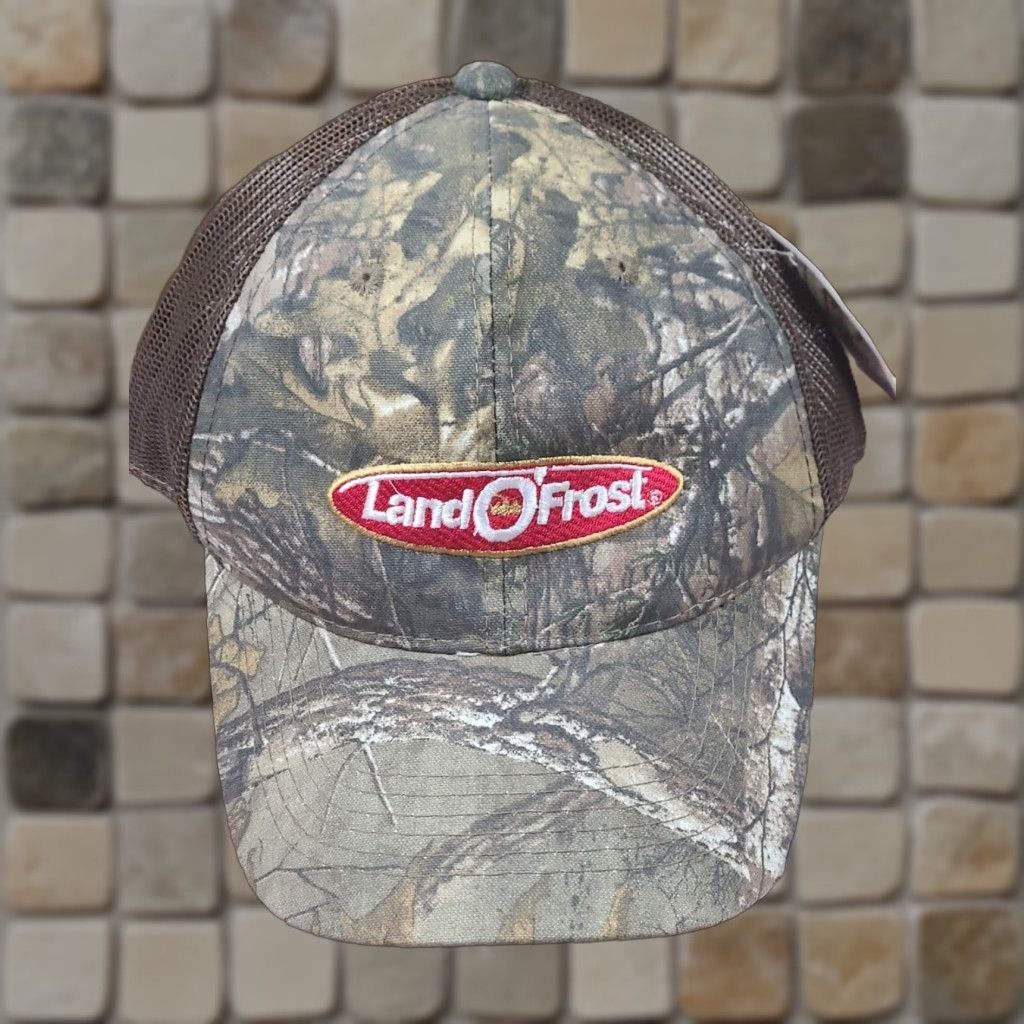 Realtree NWT Realtree Land o Frost CAMO Adjustable Baseball Cap Hat Unisex Adults Multicolor Cotton Polyester Canvas Hat Size ONE SIZE - 1 Thumbnail