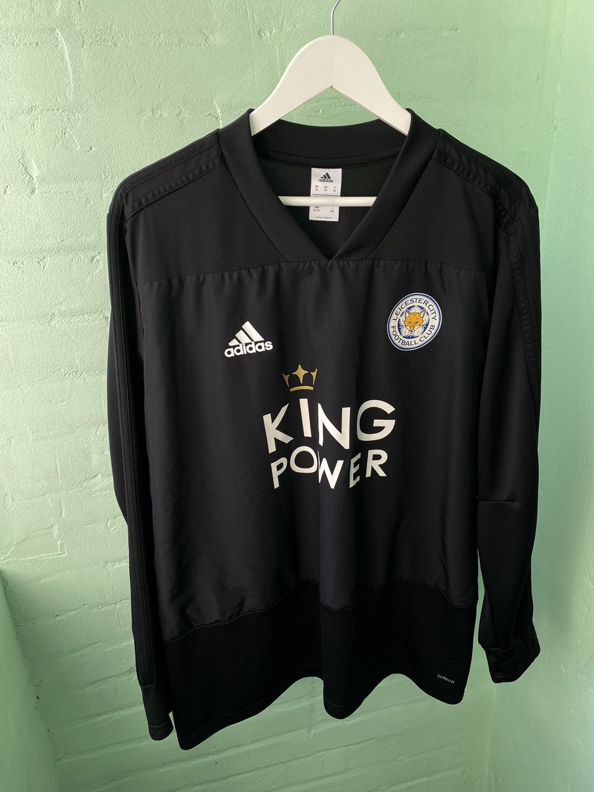Adidas Long Sleeve Adidas Jersey Leicester City Very Rare Size US XL / EU 56 / 4 - 2 Thumbnail
