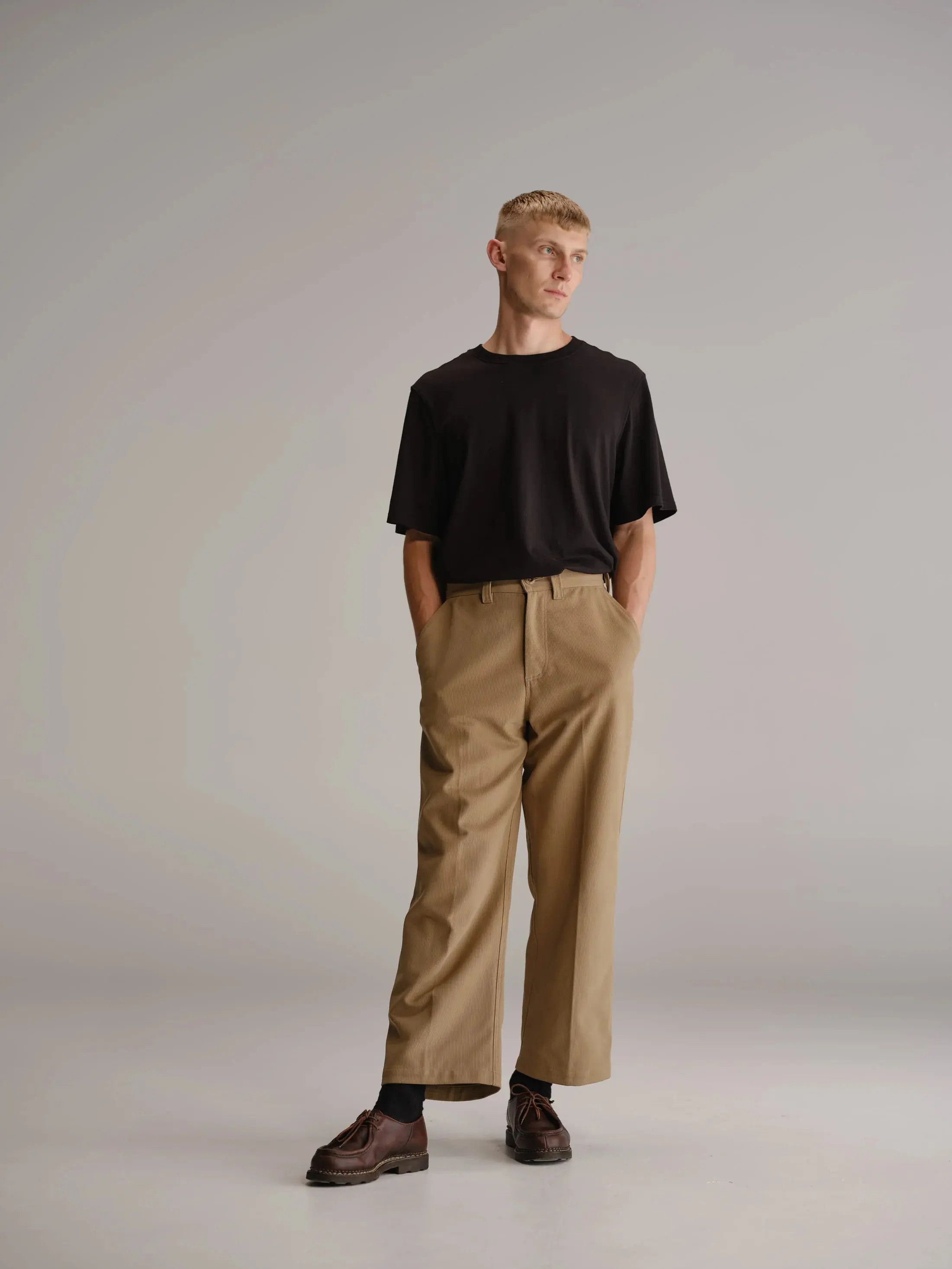 Thom Morison Bedford Pant – Brisbane Moss Cord