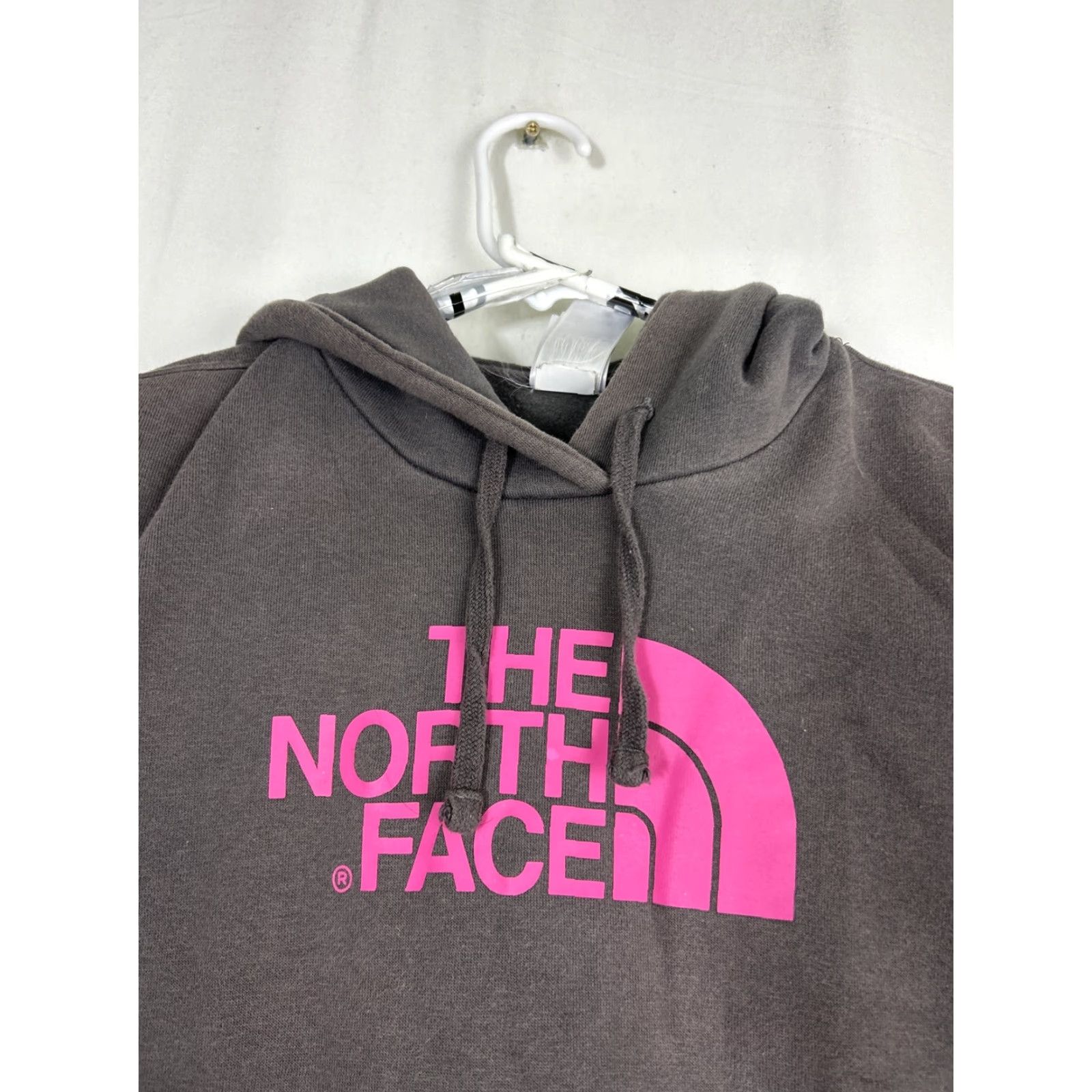The North Face The North Face Womens Pullover Hoodie Main Selling Point Grey Pink Half Dome M Size M / US 6-8 / IT 42-44 - 2 Thumbnail