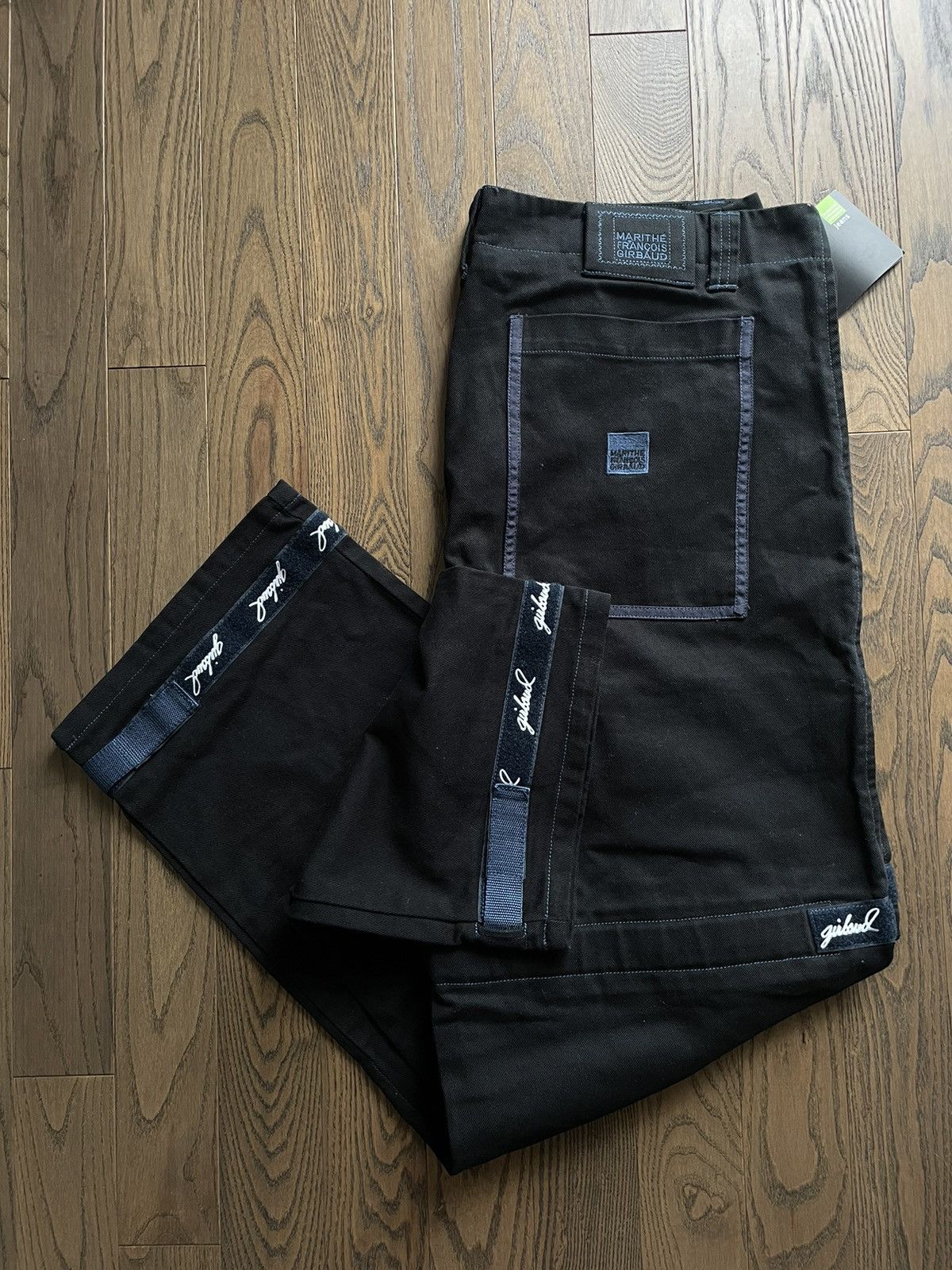 パンツ 2000s MARITHEFRANCOISGIRBAUD black denim Used Marithe Francois Girbaud black denim cargo pants men's