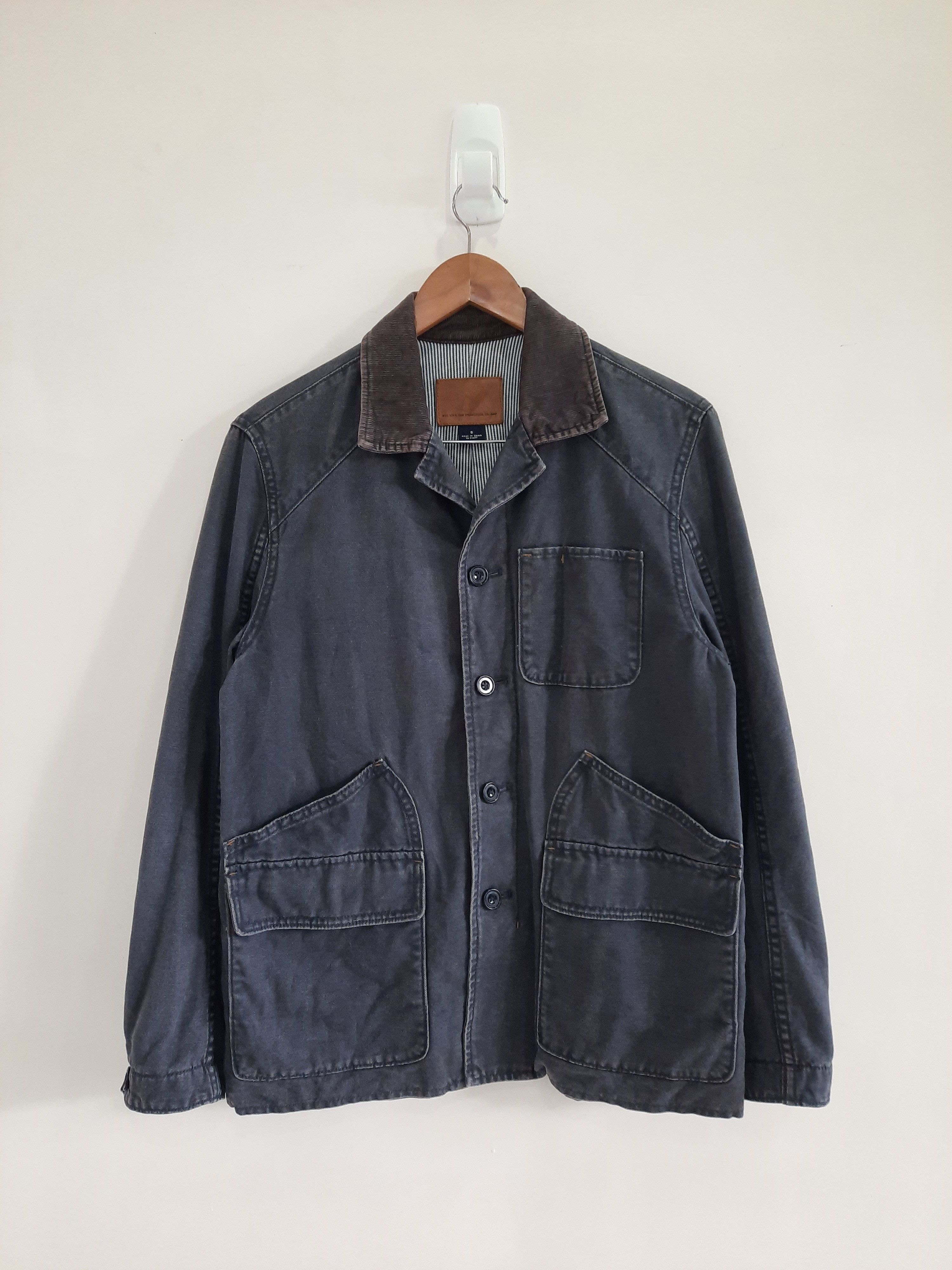 Gap Vintage Gap Canvas Chore Jacket Size US S / EU 44-46 / 1 - 2 Thumbnail