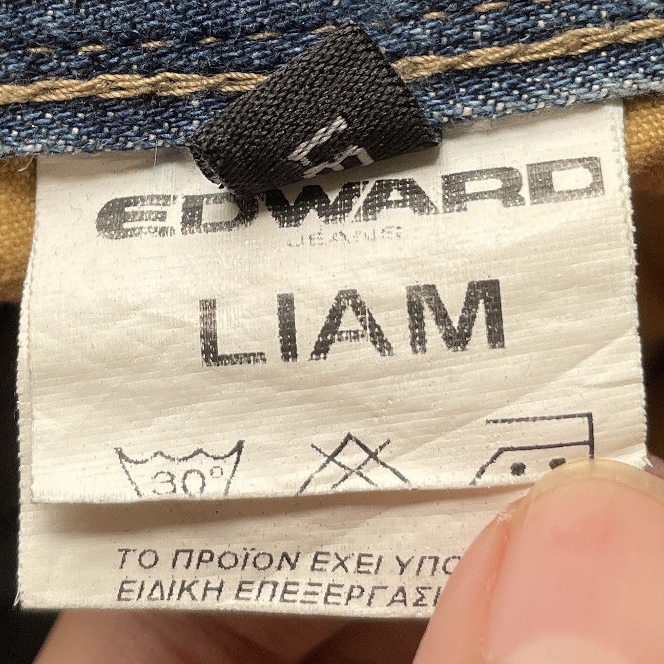 Vintage Vintage Brand Edward Liam Jeans 2000s Size US 31 - 11 Thumbnail