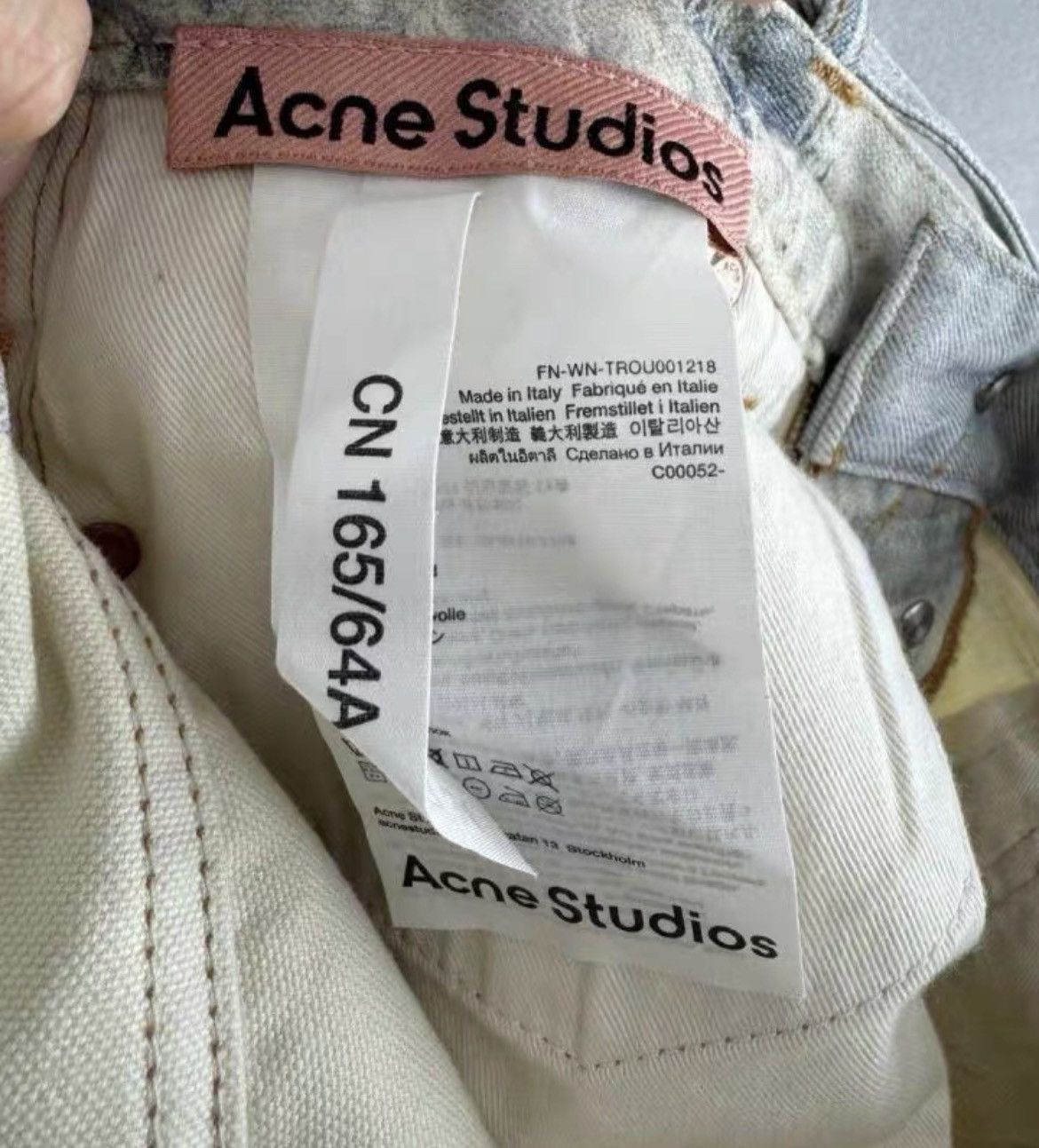 Acne Studios Acne Studios 2004 3D low-rise-cut jeans - -DMC Size US 34 / EU 50 - 4 Thumbnail