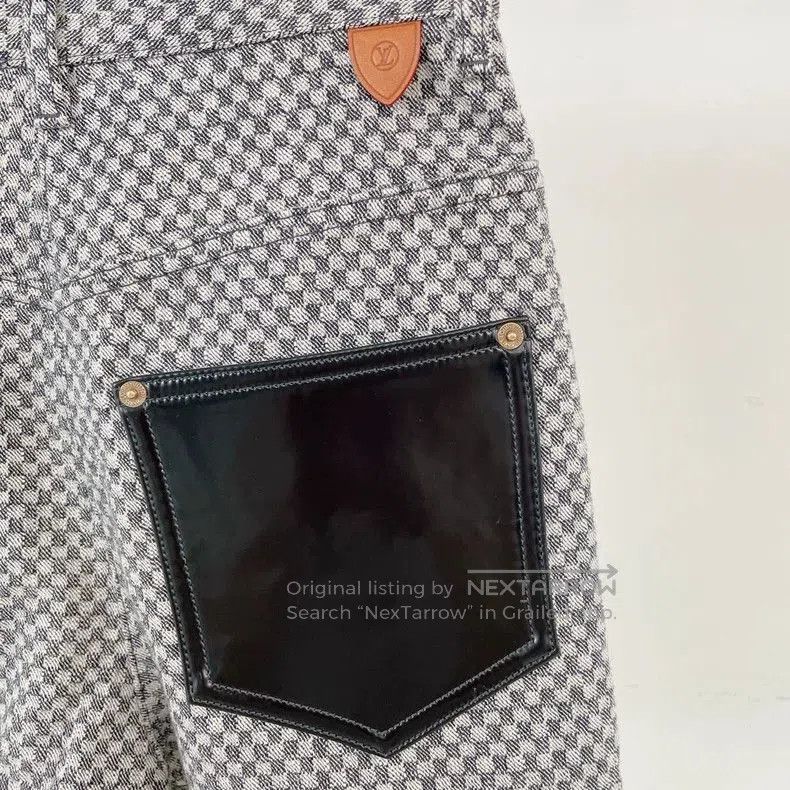 Louis Vuitton Louis Vuitton Checkered Shorts 36. Size US 36 / EU 52 - 5 Thumbnail