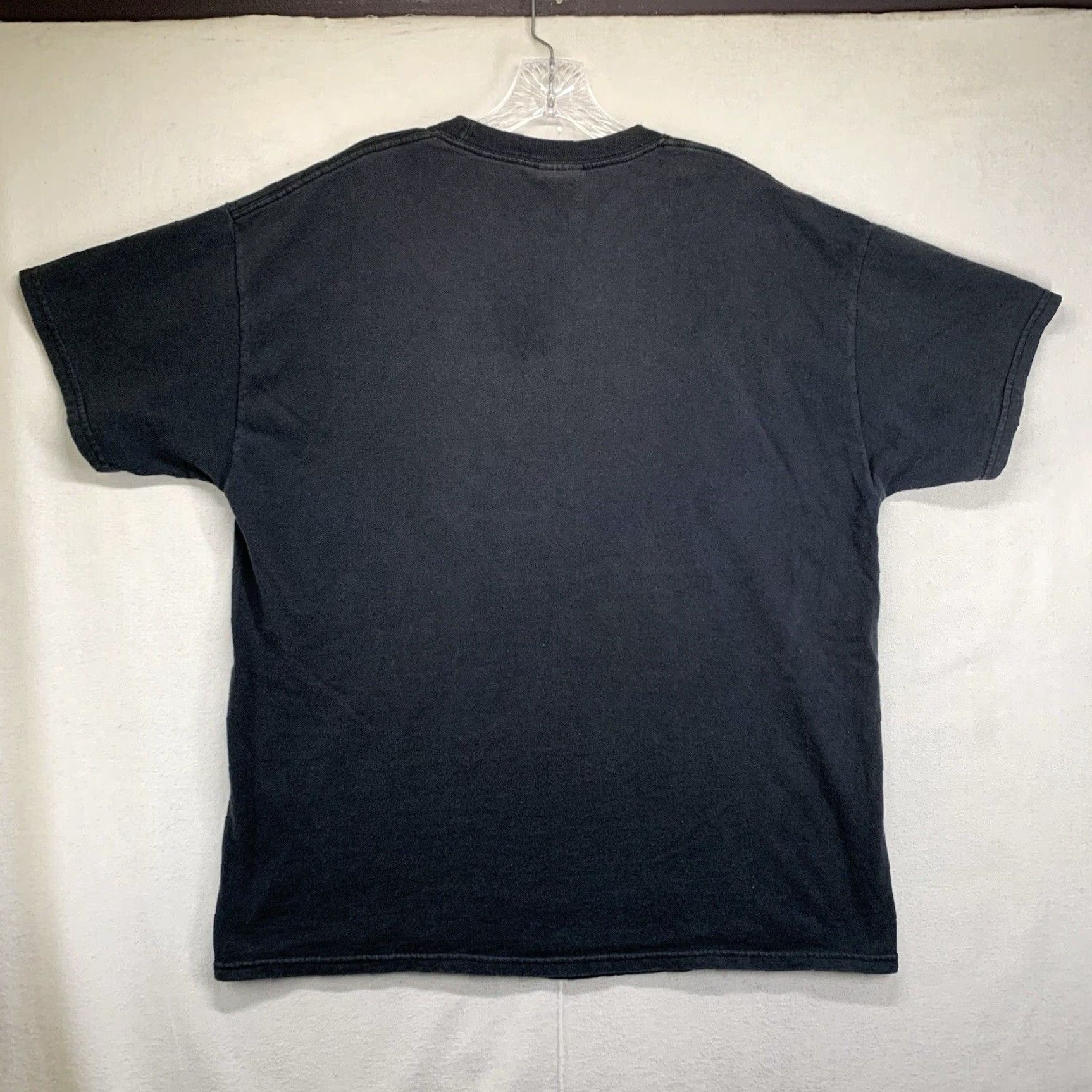 Hanes VINTAGE Hanes Chivas Regal T-Shirt XL Faded Black Graphic Print 90s y2k Mens Size US XL / EU 56 / 4 - 3 Thumbnail