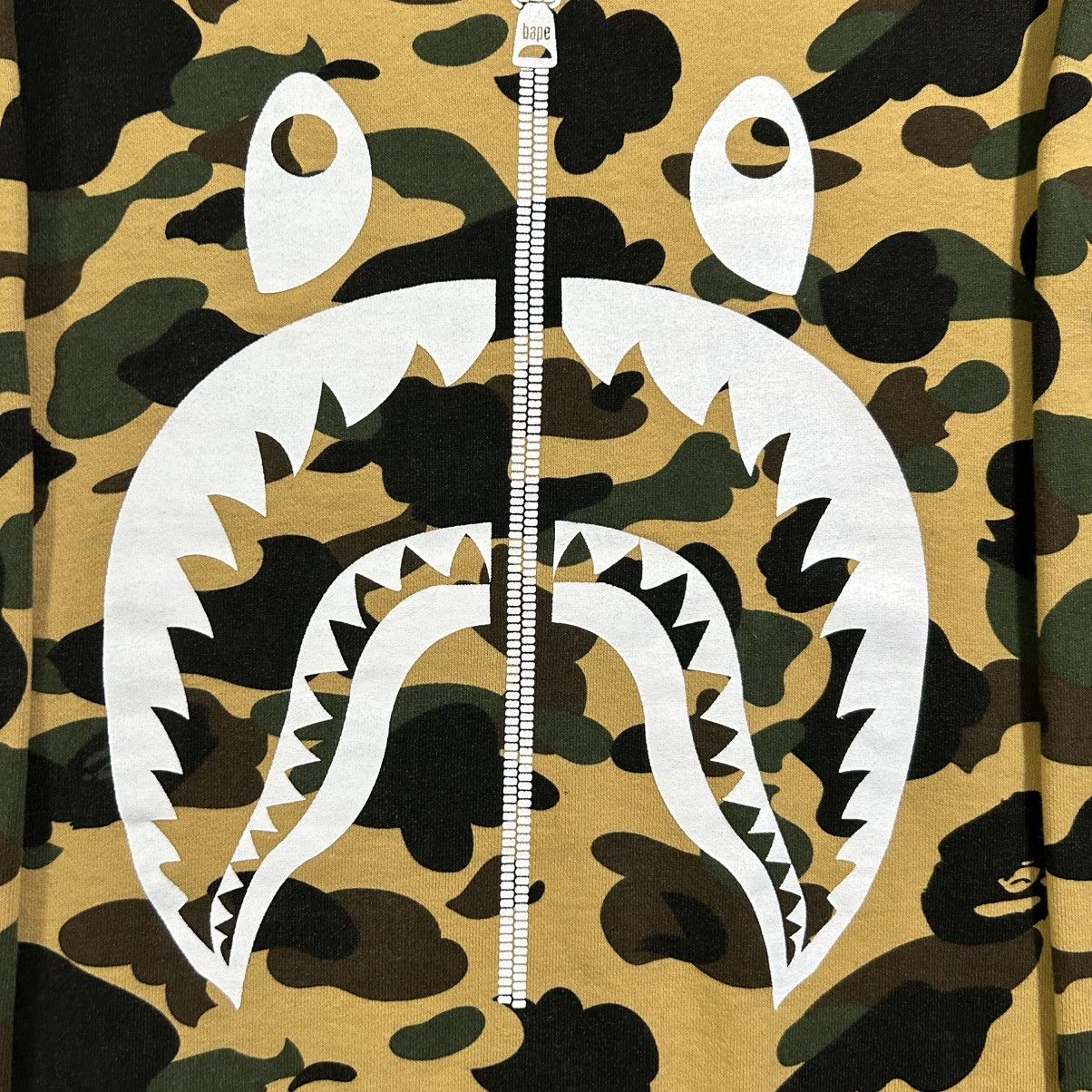 Bape BAPE 1st Camo White Shark Sweatshirt Size US M / EU 48-50 / 2 - 2 Thumbnail