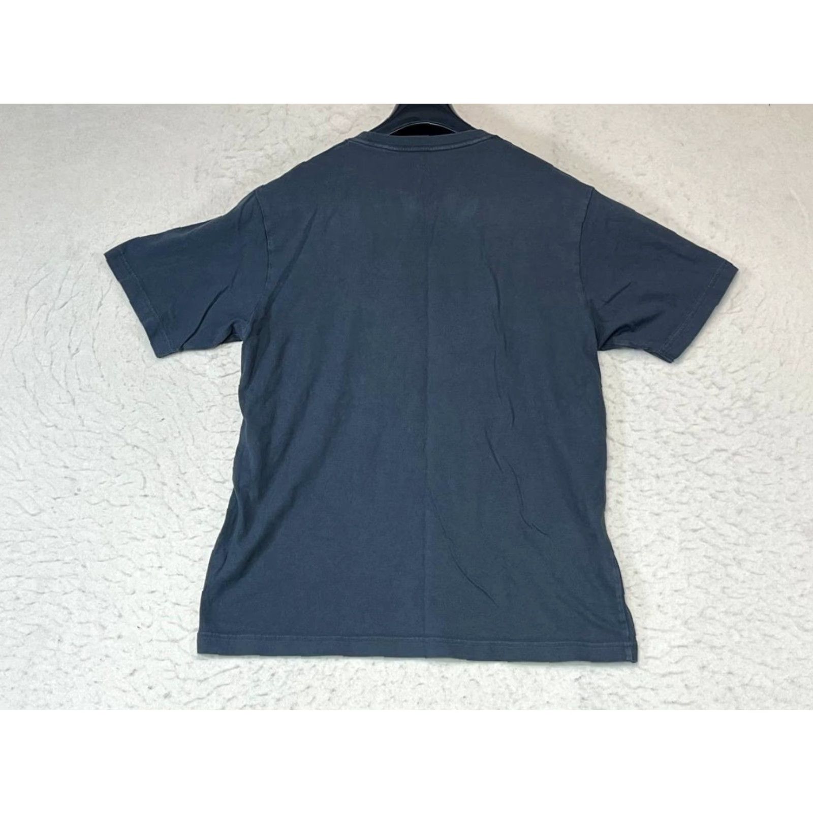 Uniqlo Uniqlo Shirt Mens M Blue SPRZ NY Jean Michel Basquiat Short Sleeve Crew Neck Graphic Print Slim T-Shirt Size US M / EU 48-50 / 2 - 2 Thumbnail